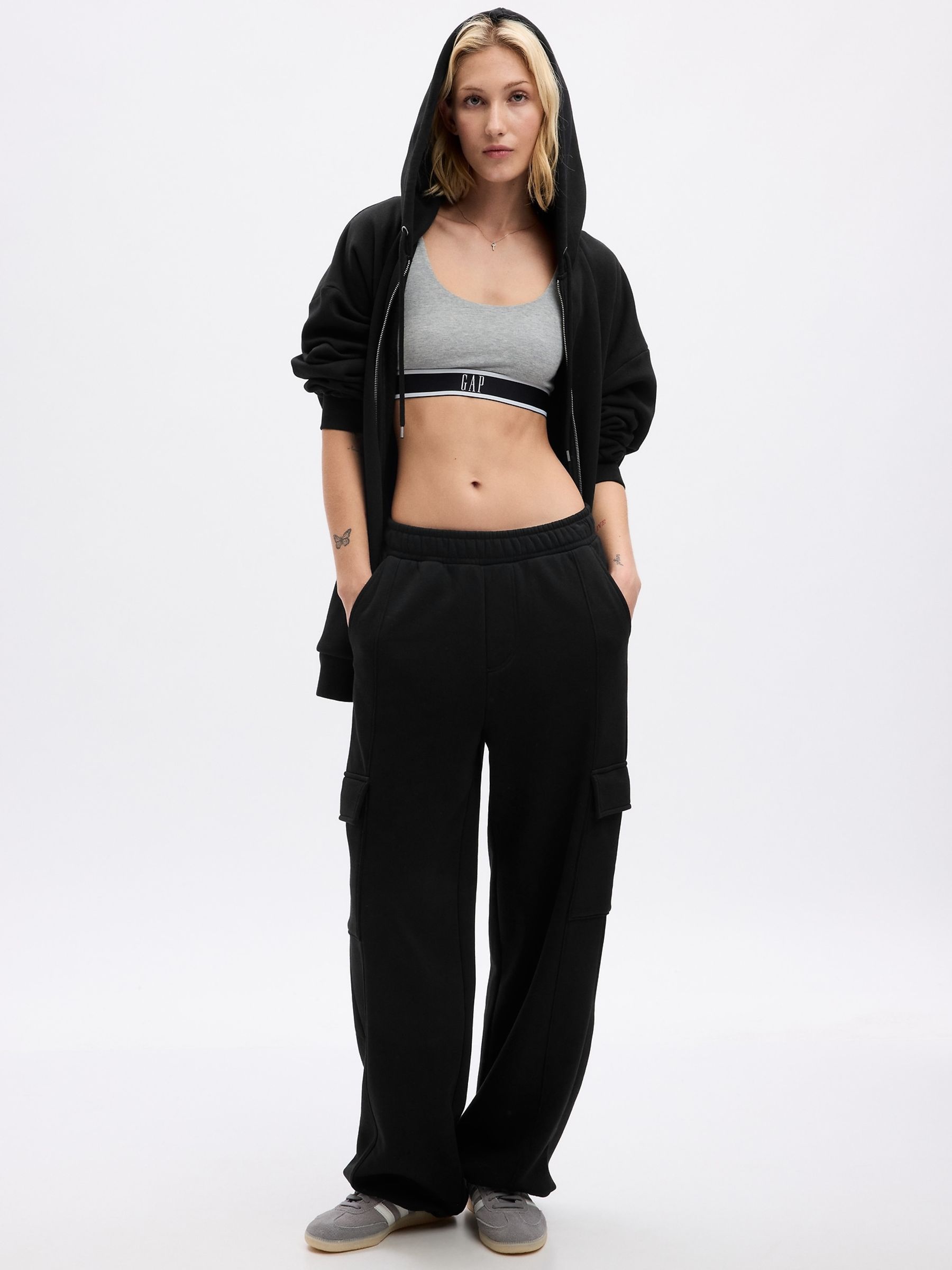 Gap cargo joggers womens hot sale