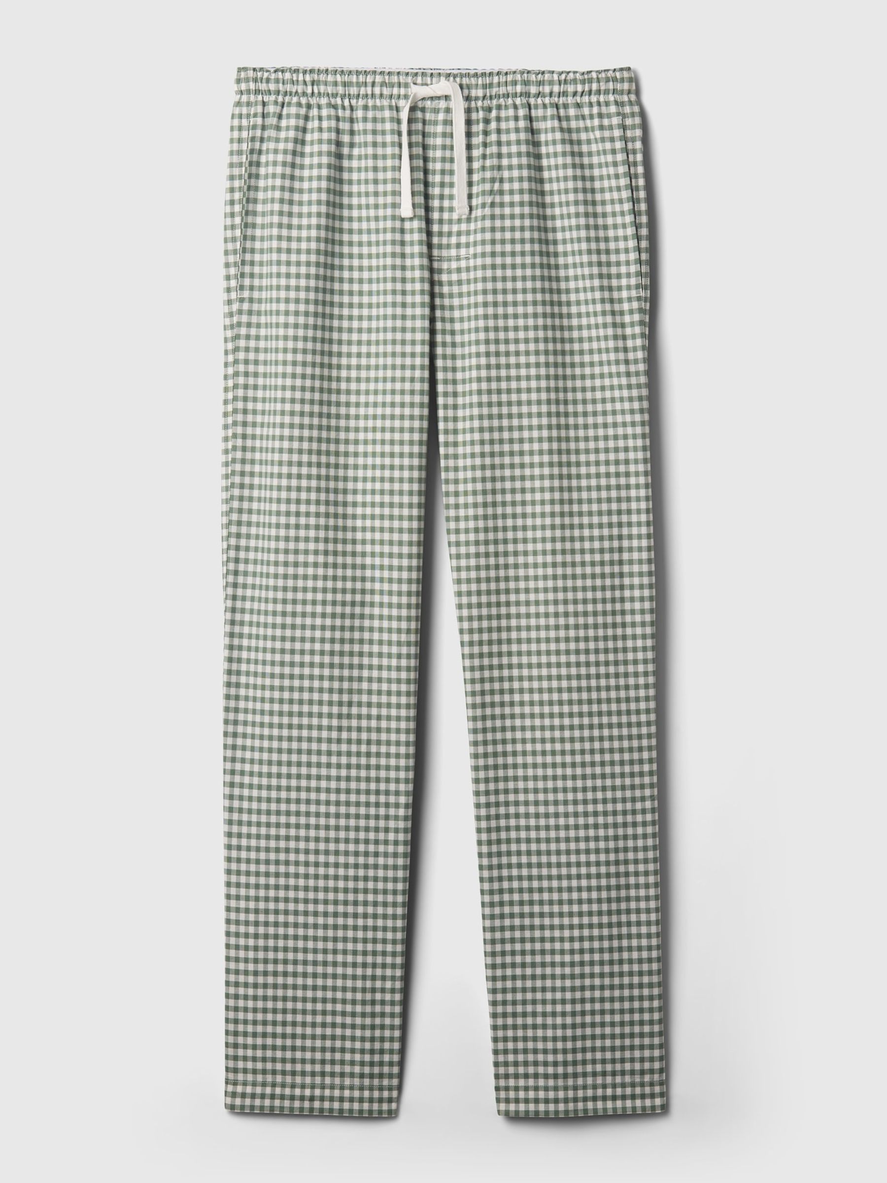 Buy Light Green Soft Cotton Woven Pyjama Bottoms from the Gap online shop