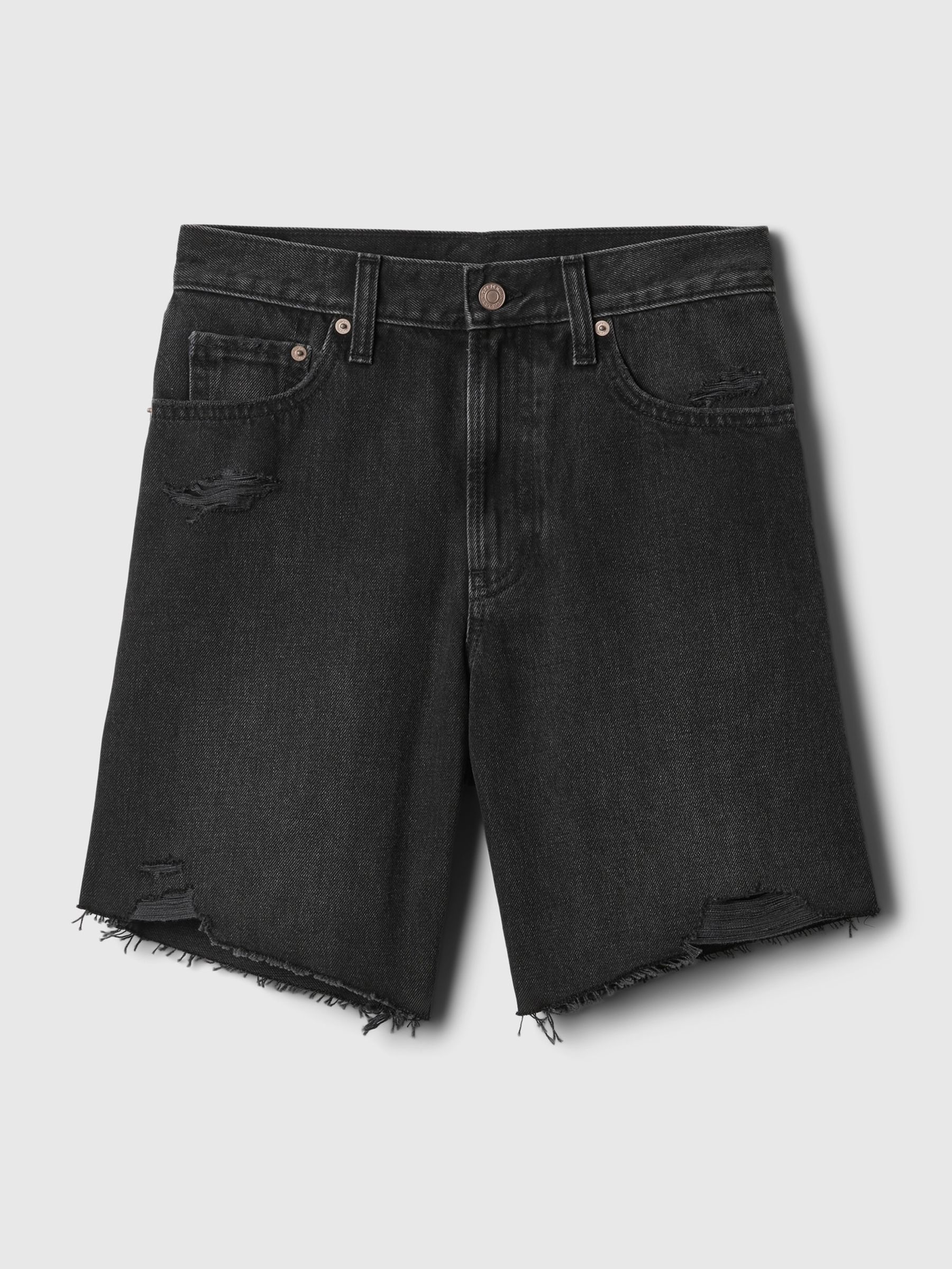 Buy Black Loose Bermuda Short from the Gap online shop