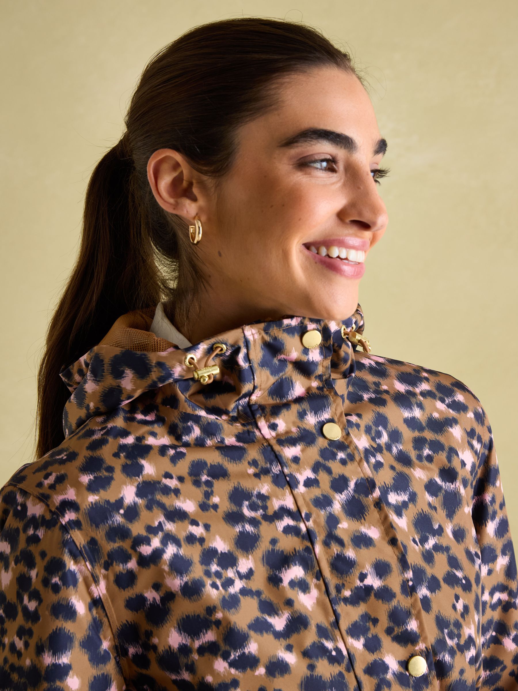 Leopard raincoat clearance