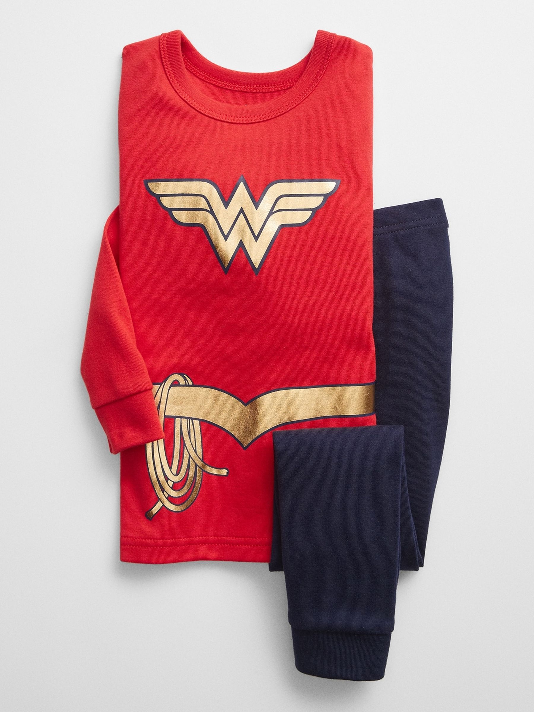 Wonder woman baby pajamas best sale