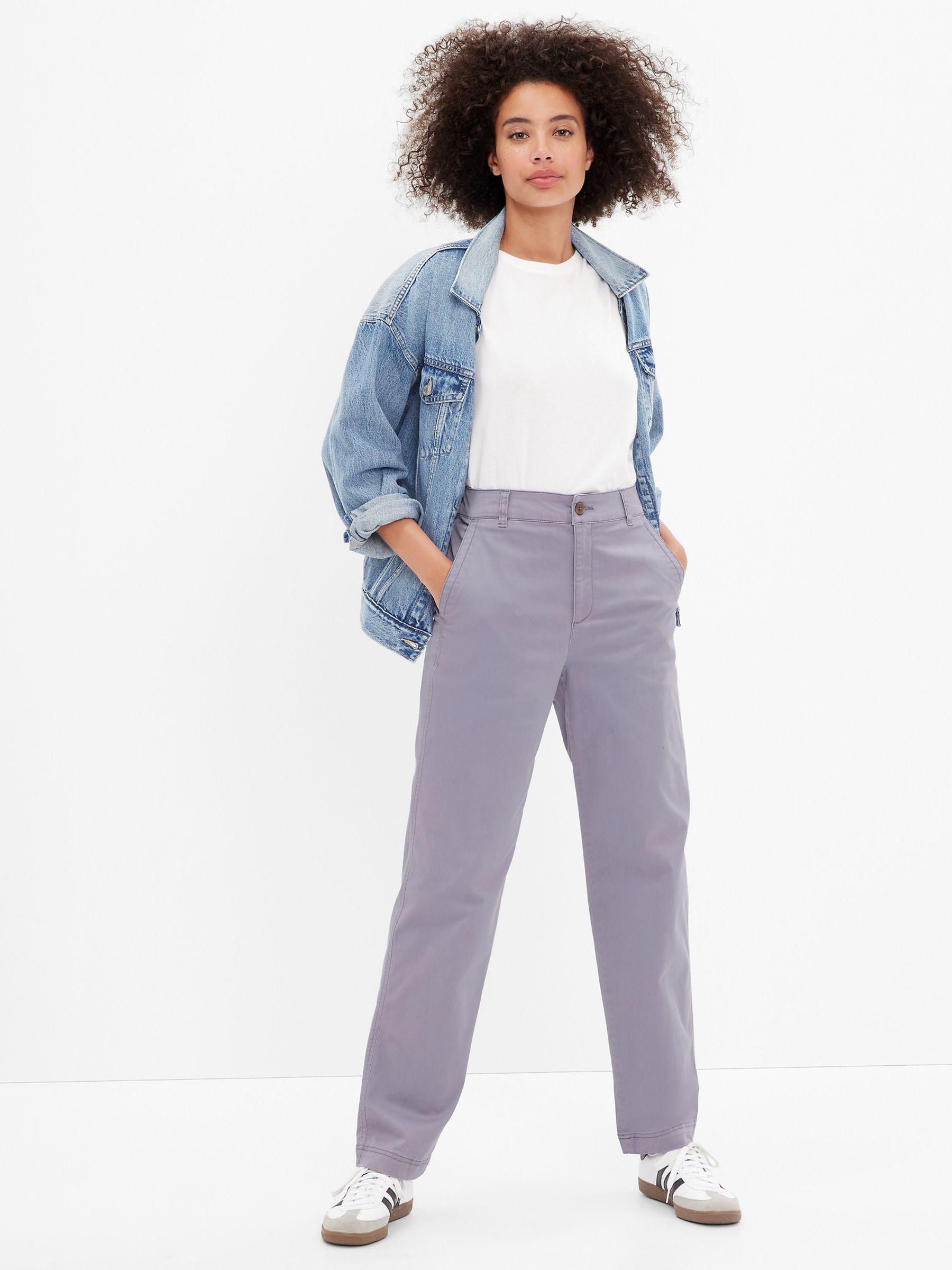 The gap girlfriend chinos best sale