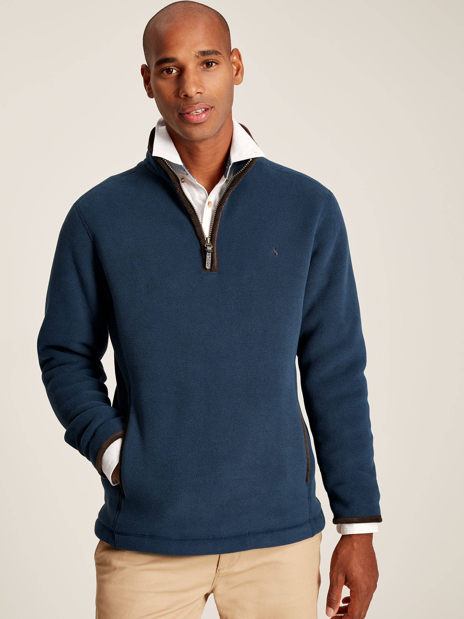 Joules half zip sweatshirt on sale
