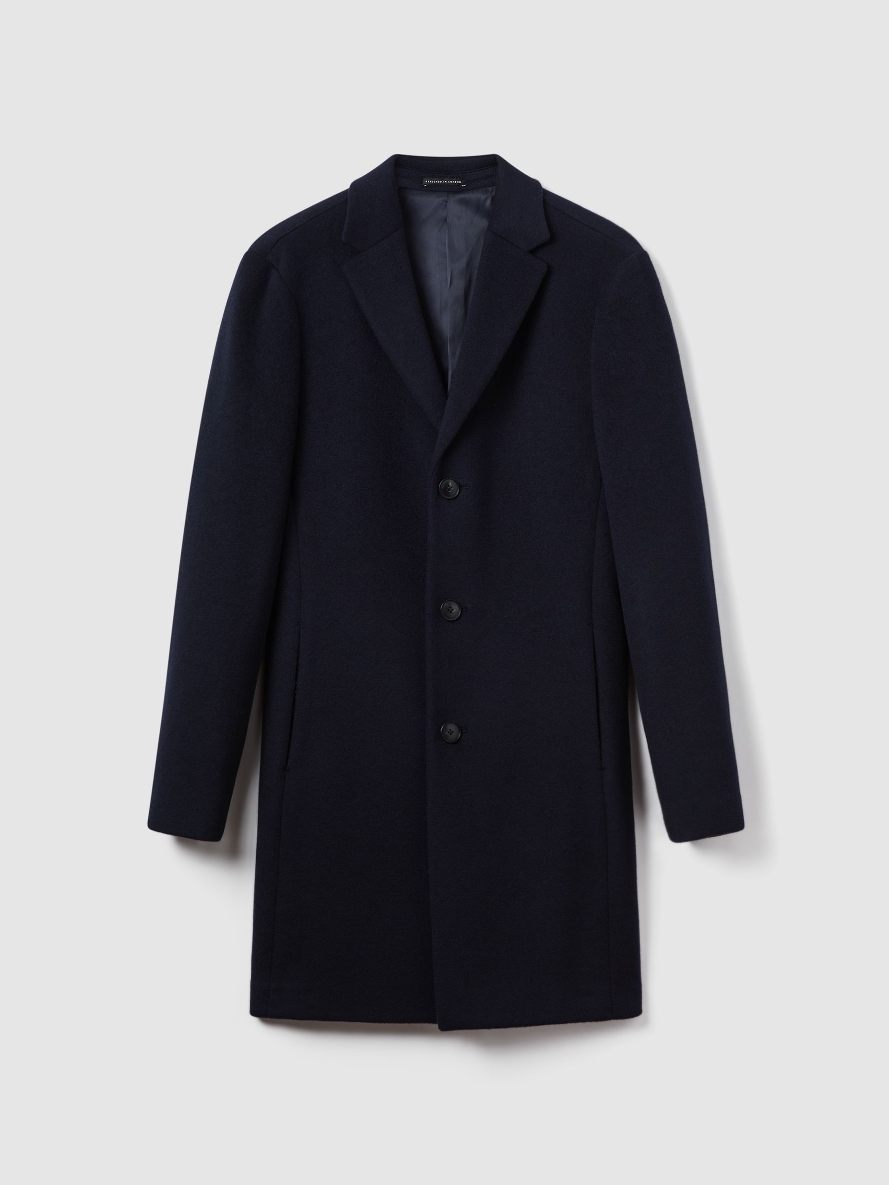 Reiss angelo coat navy top
