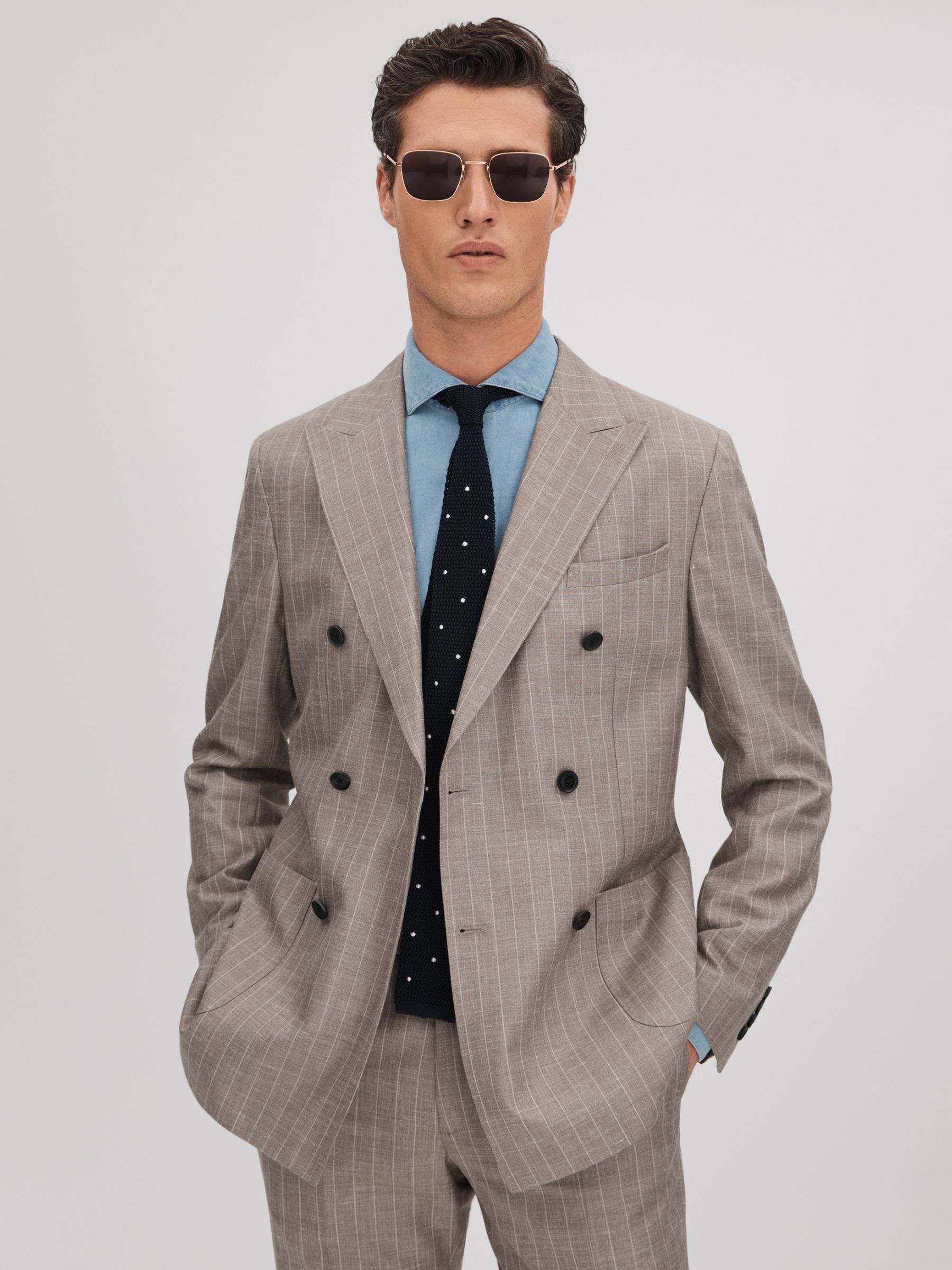 Reiss slim fit suit hot sale