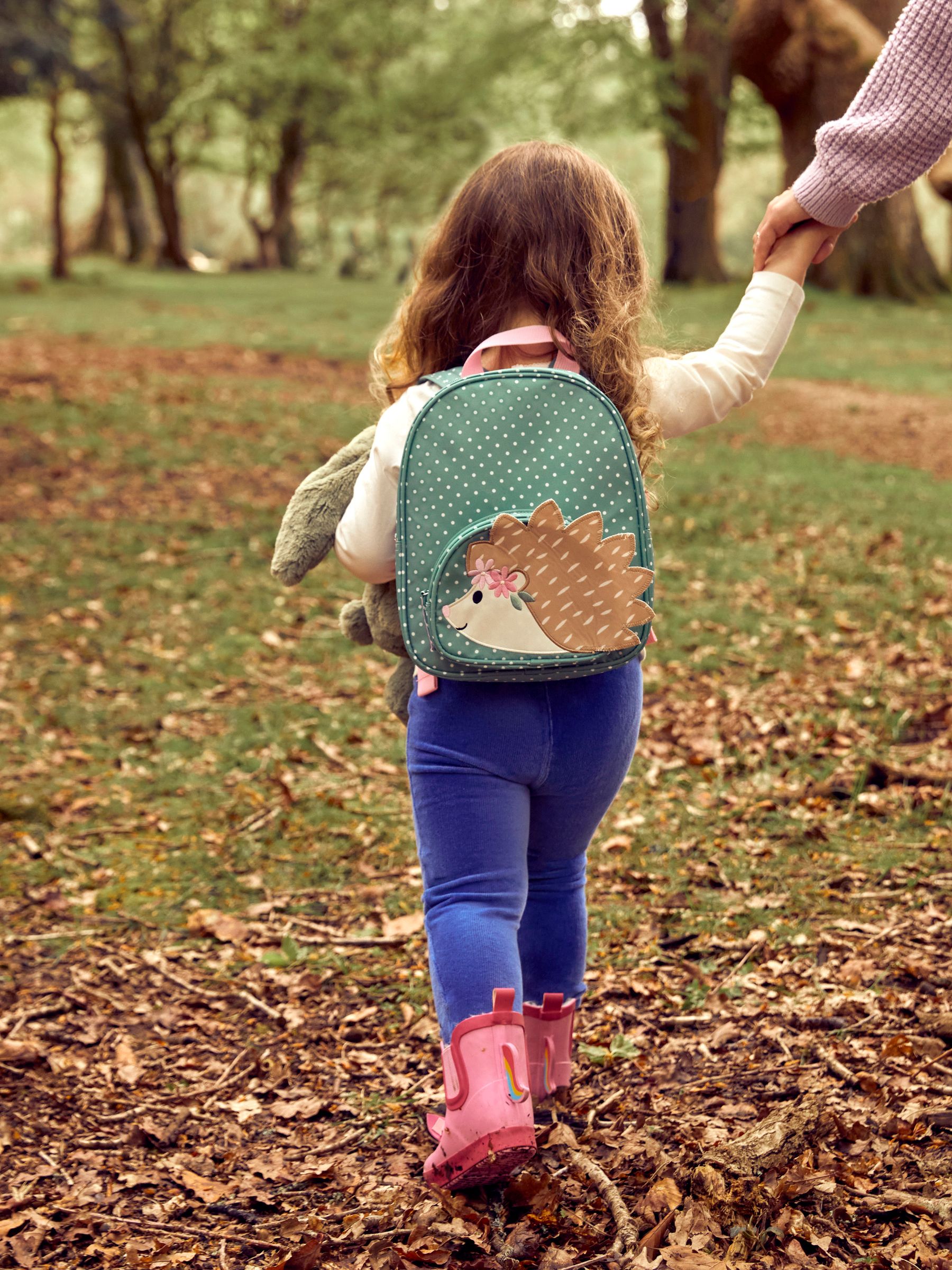 Buy JoJo Maman Bebe Personalised Hedgehog Backpack from the JoJo Maman Bebe UK online shop