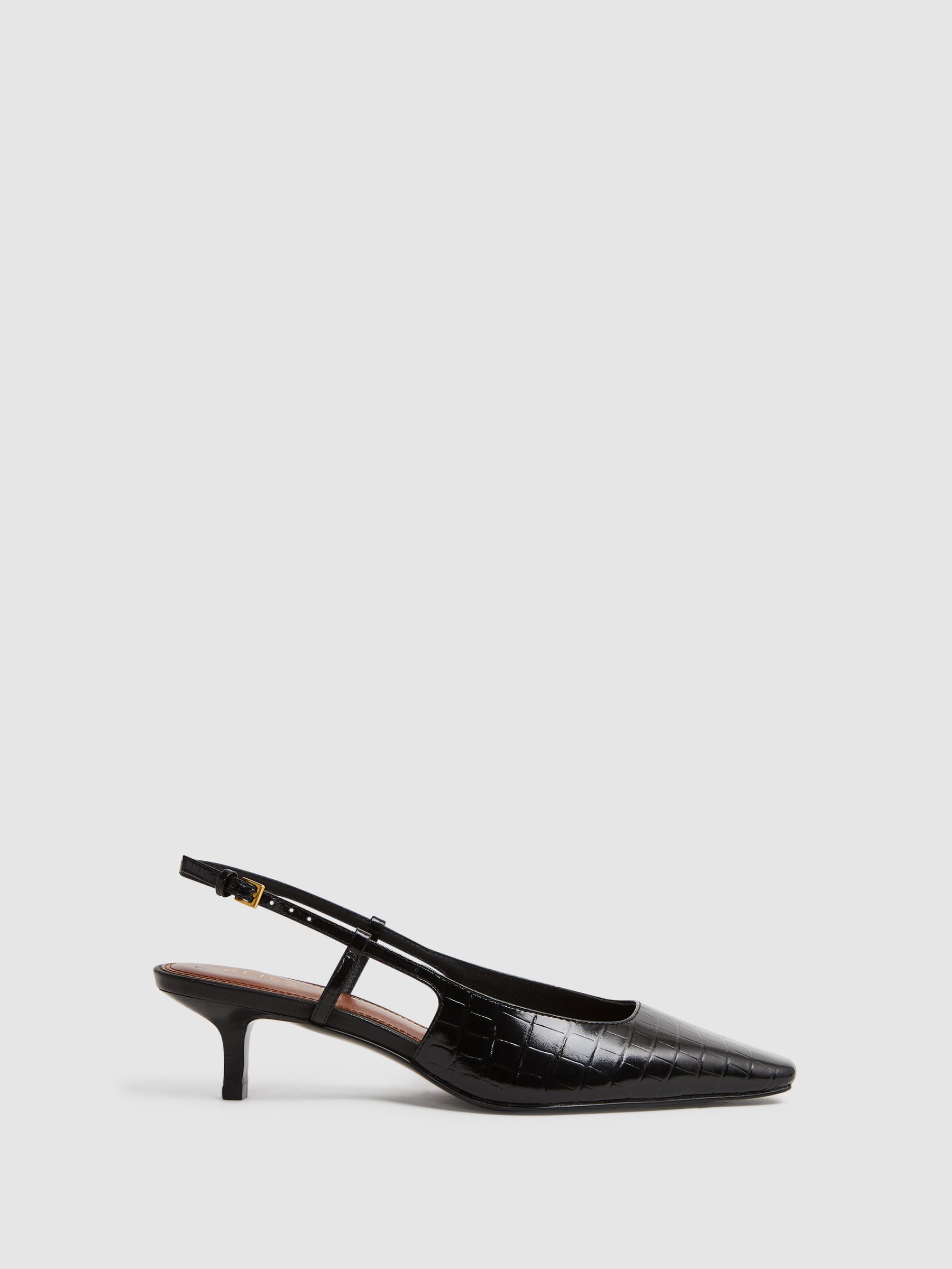 Reiss black heels discount