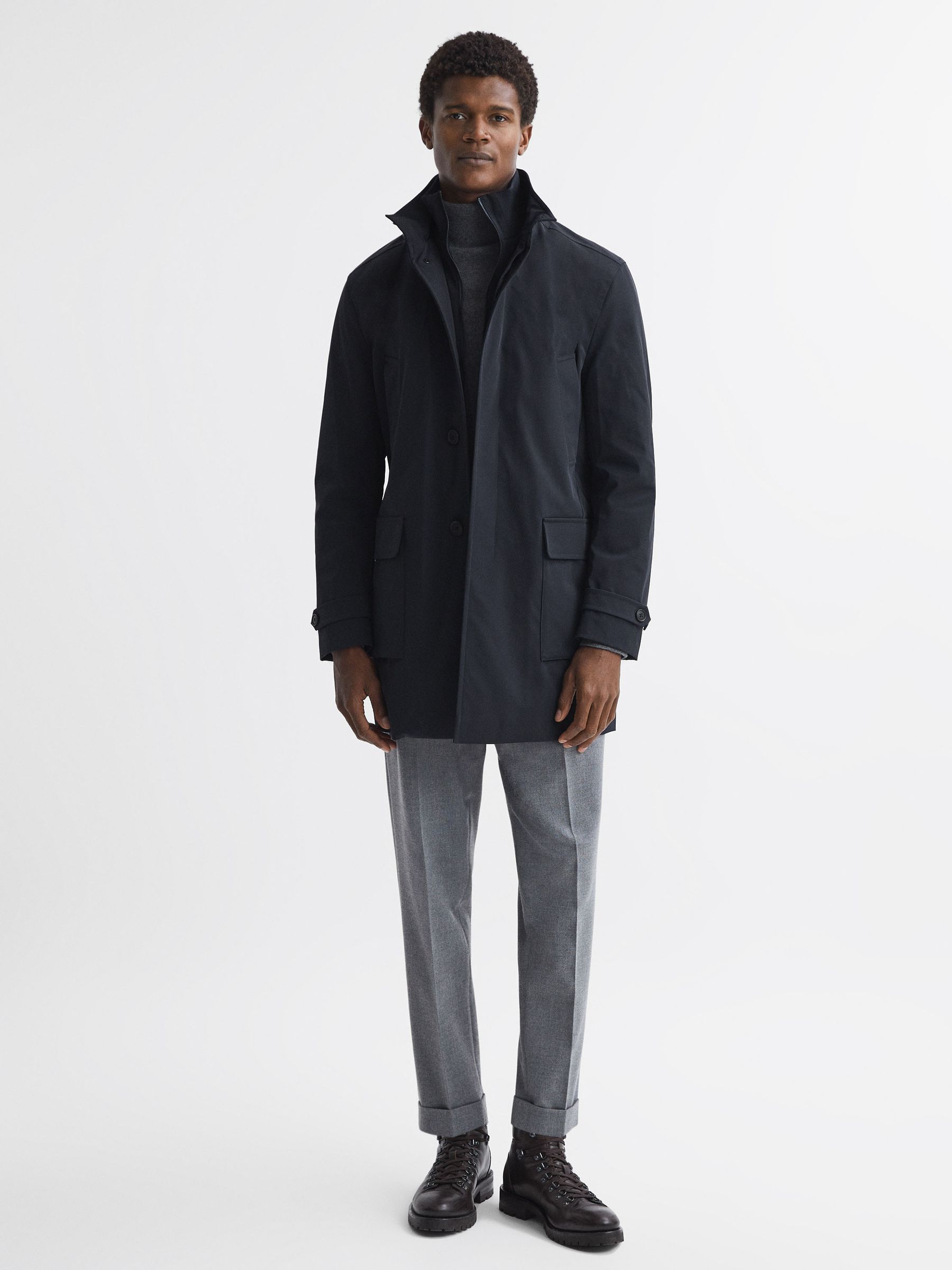 Reiss navy jacket on sale