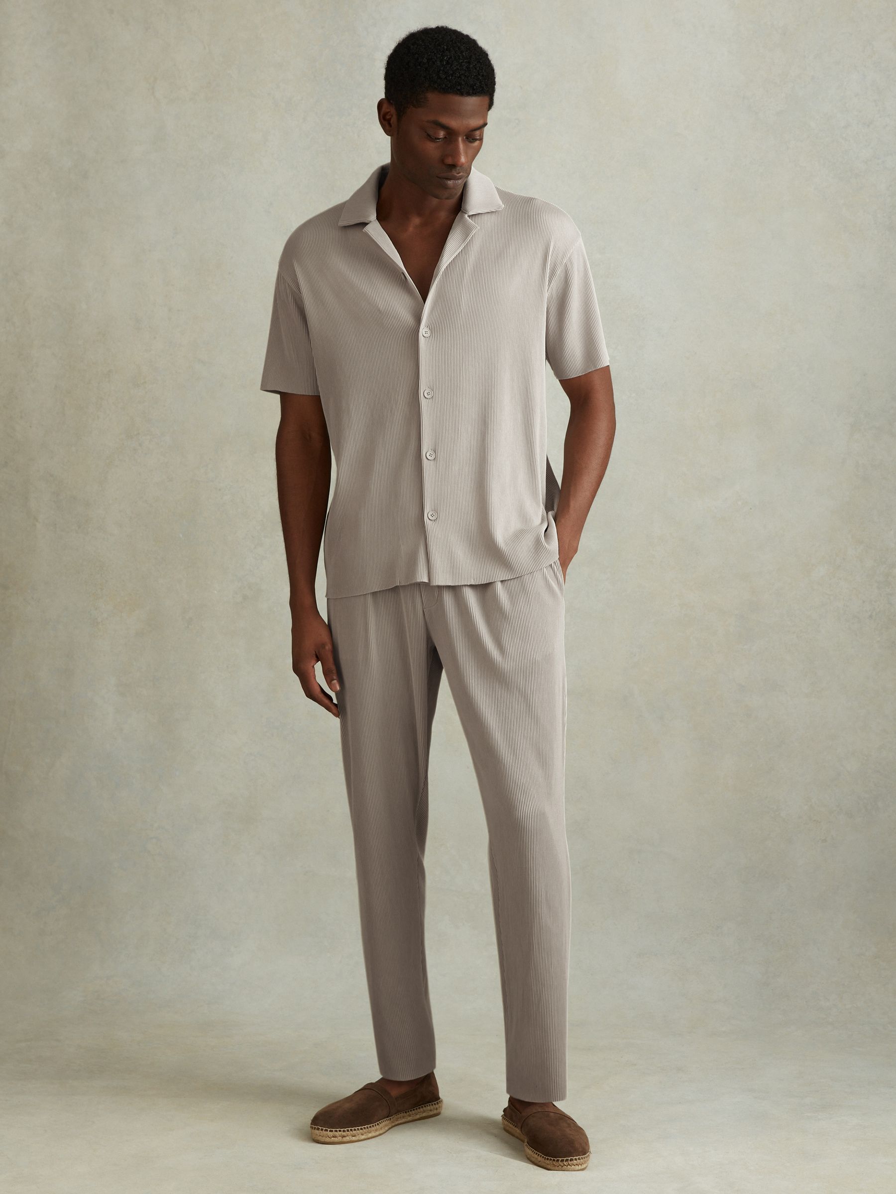 Pajama collar shirt outlet