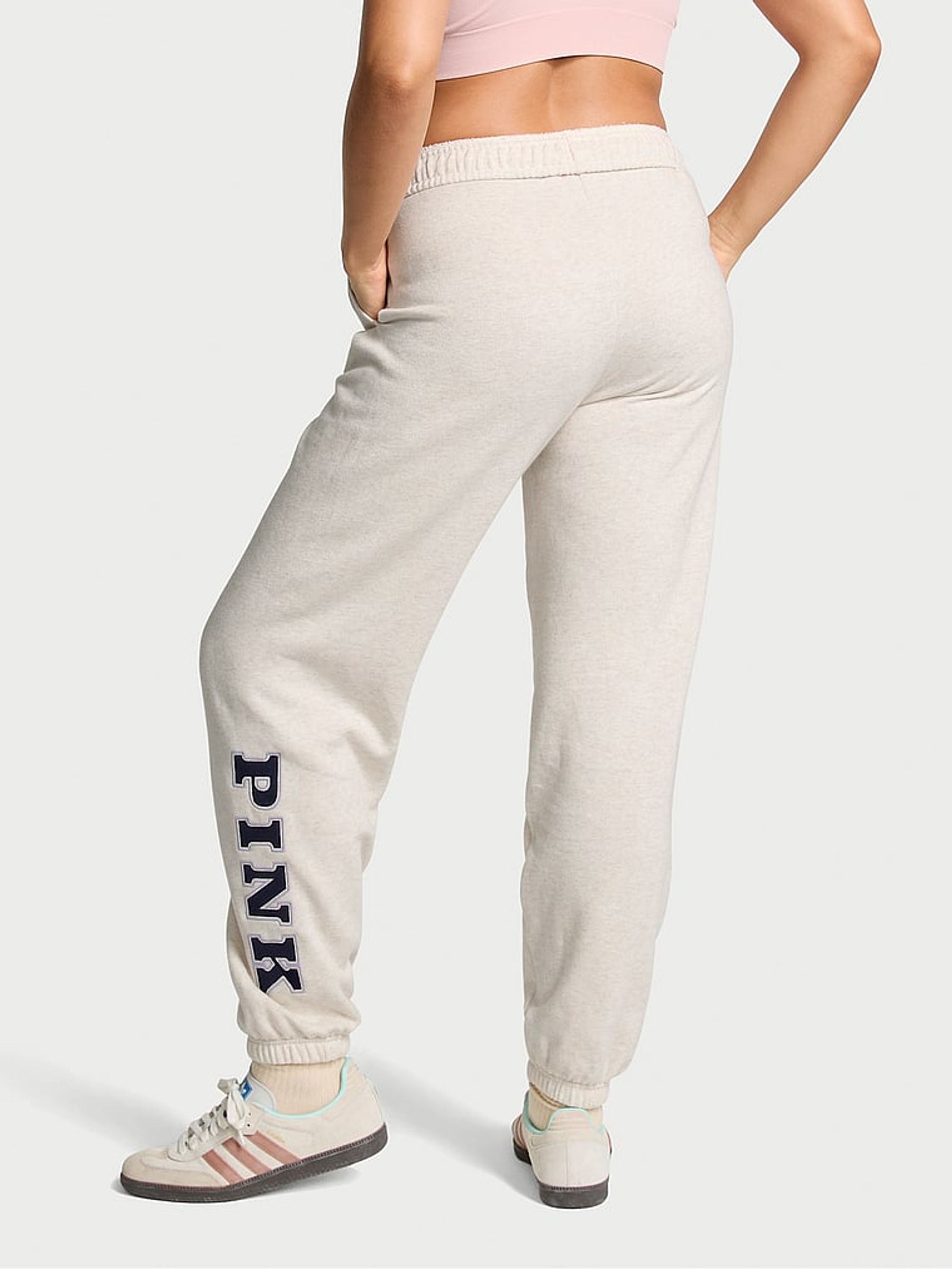Pink sweatpants womens store