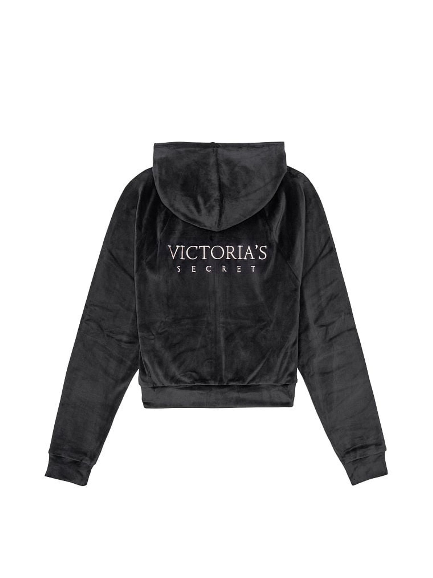 Victoria secret black hoodie on sale