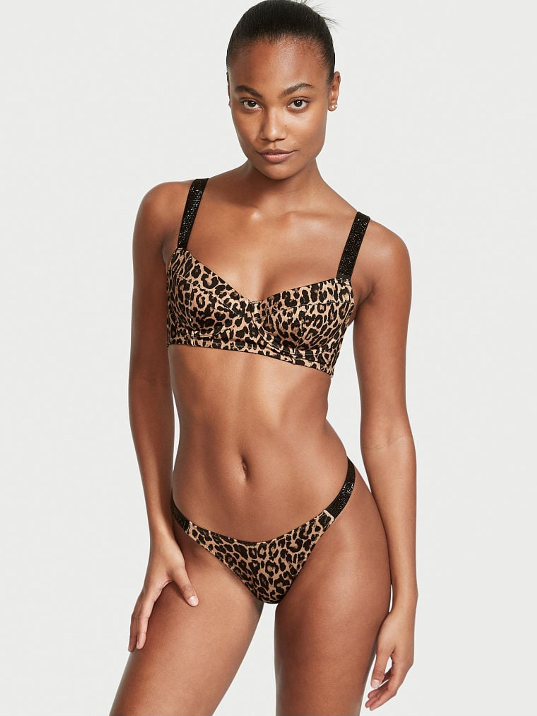 Leopard bikini victoria's secret discount