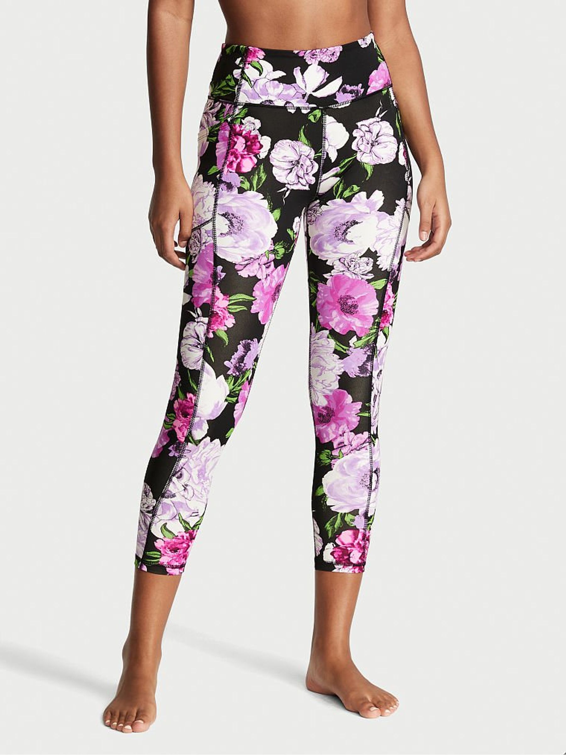 Victoria secret pink floral leggings new arrivals