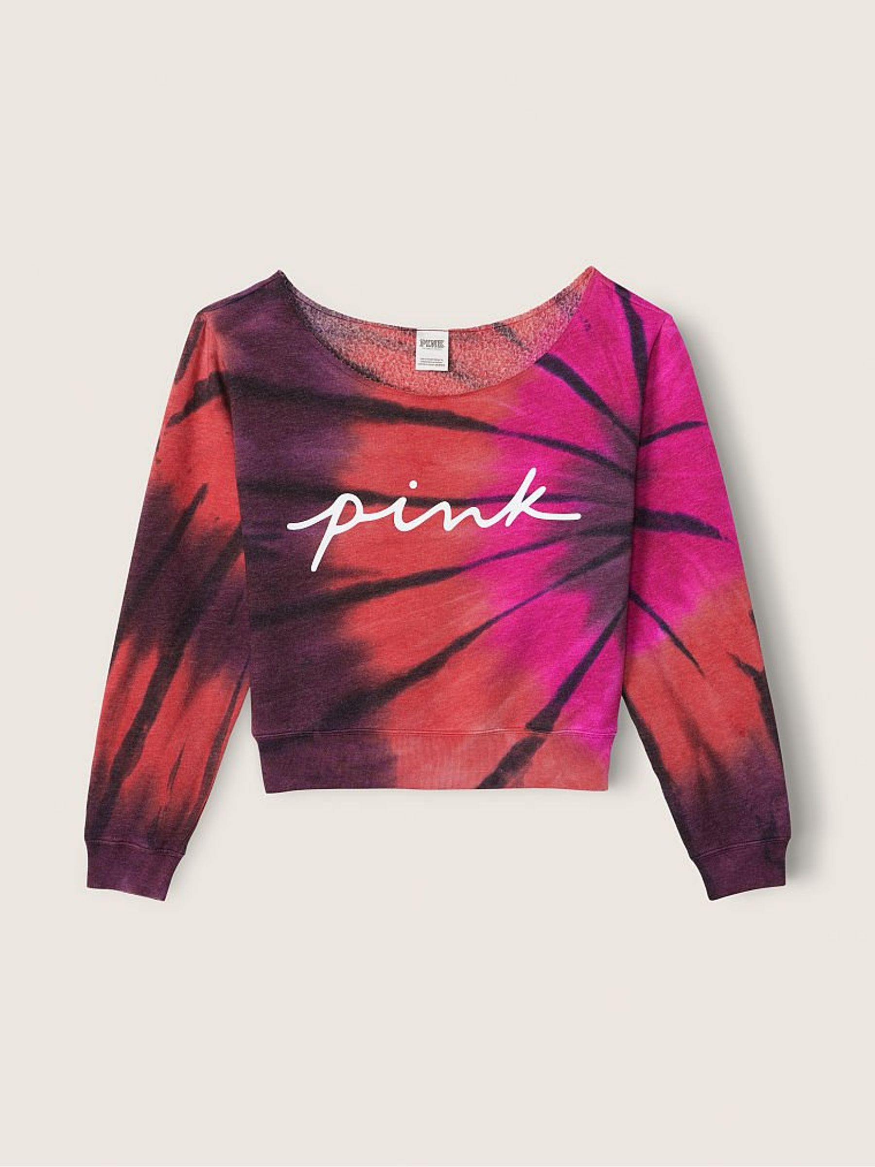 Victoria secret tie dye sweatshirt deals