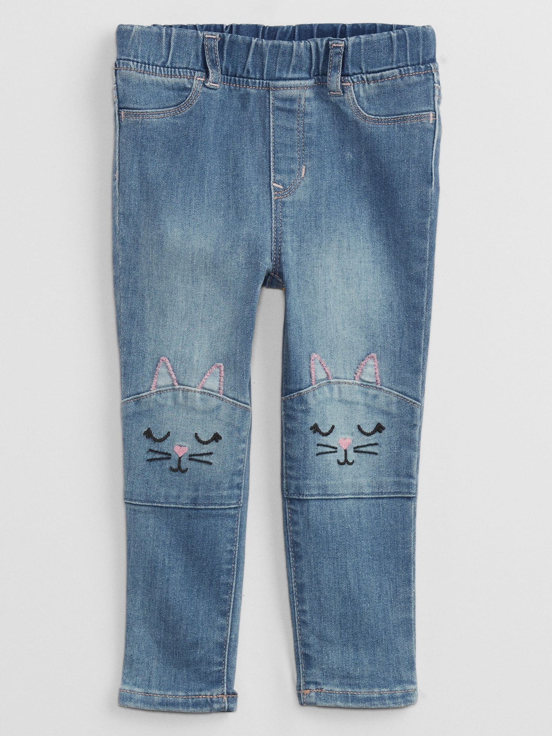 Embroidered jeggings deals