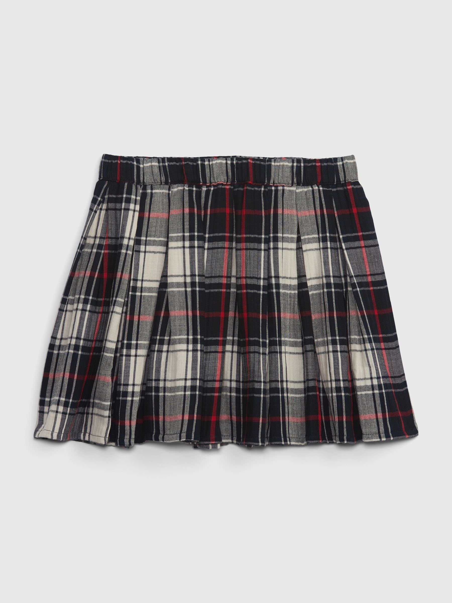 Buy Red Check Skater Skirt from the Gap online shop