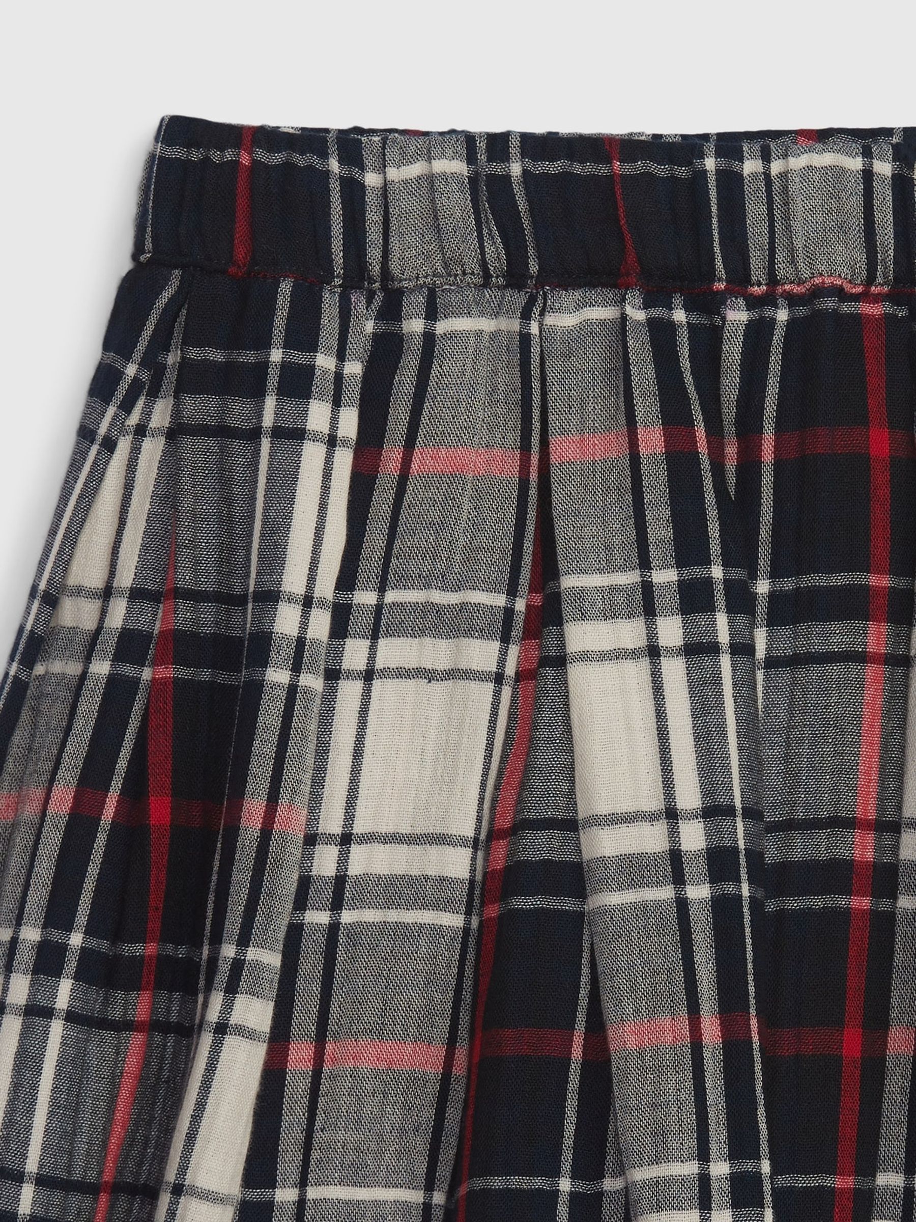 Plaid check skater skirt clearance