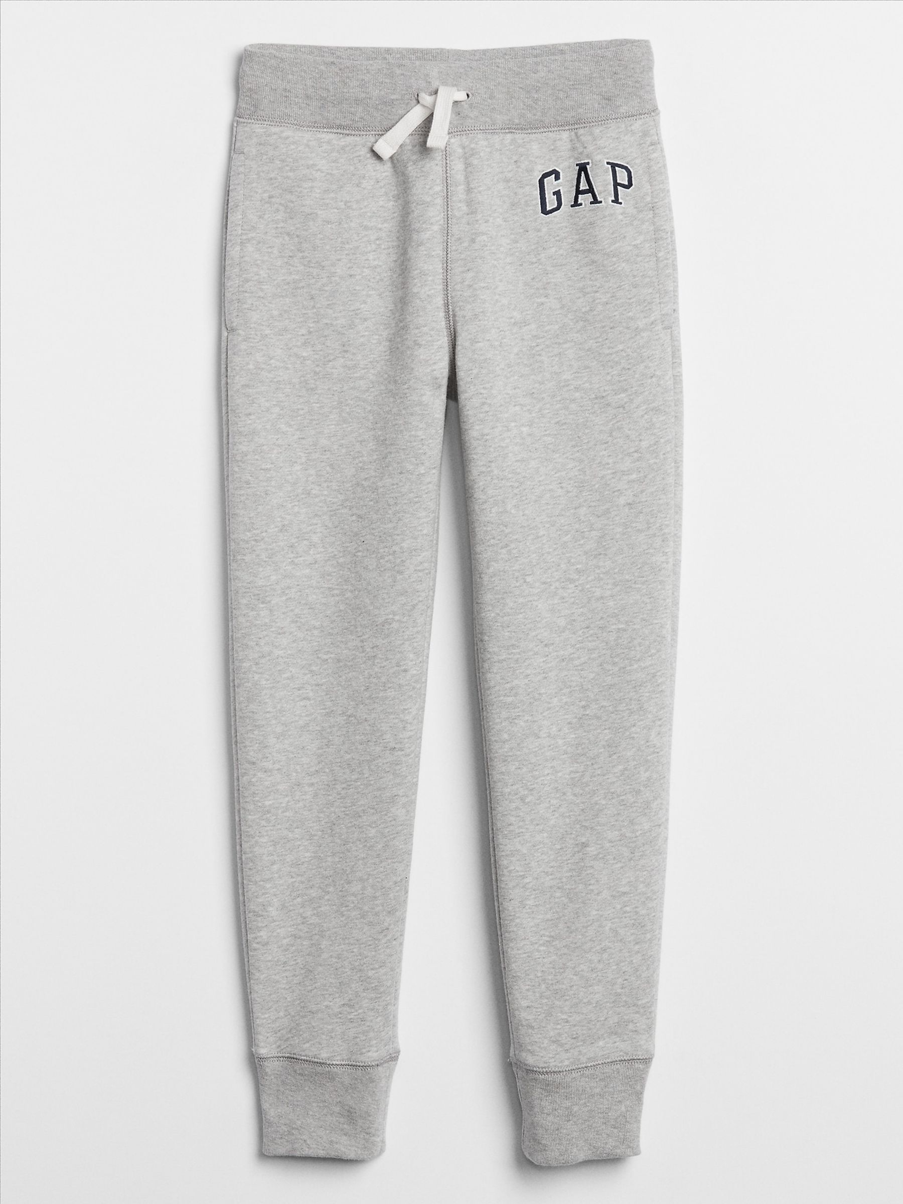 Grey Vintage Logo Fleece Lined Joggers 4 13yrs