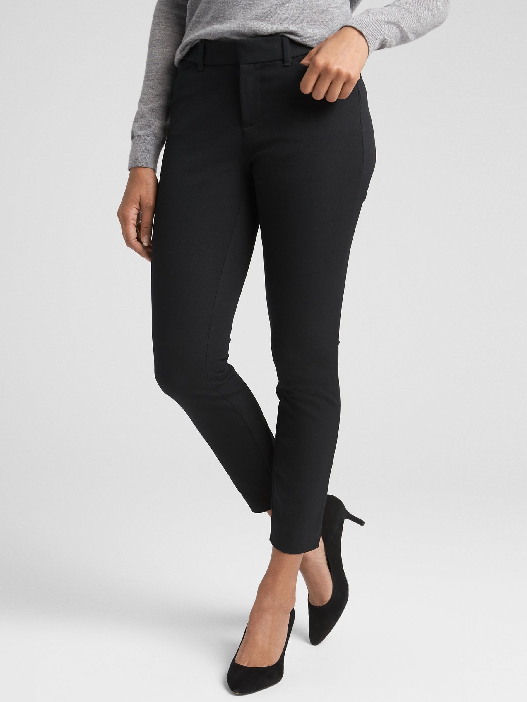 Buy Skinny Ankle Trousers in Bi Stretch from the Gap online shop