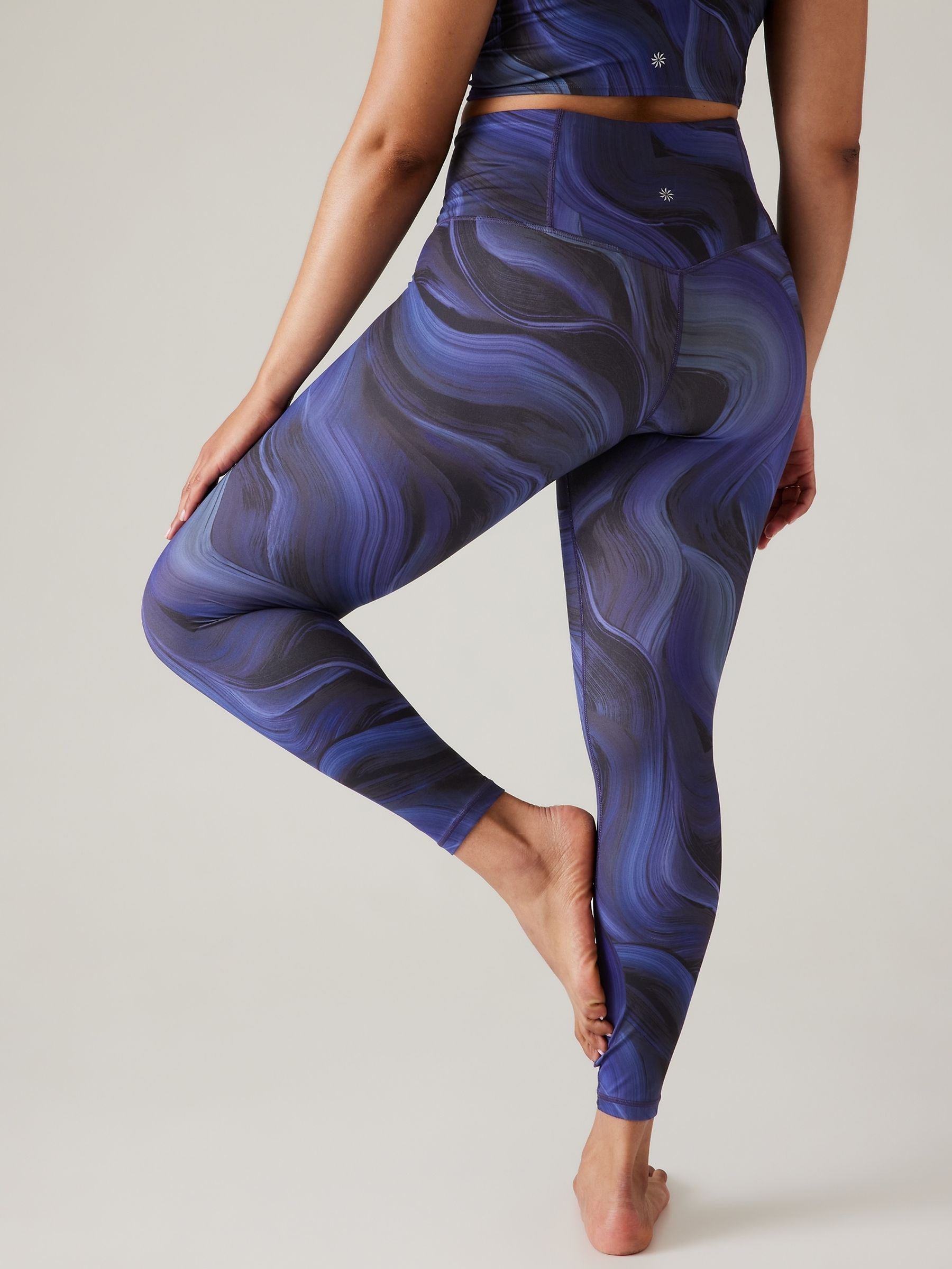 Athleta Purple Elation Leggings