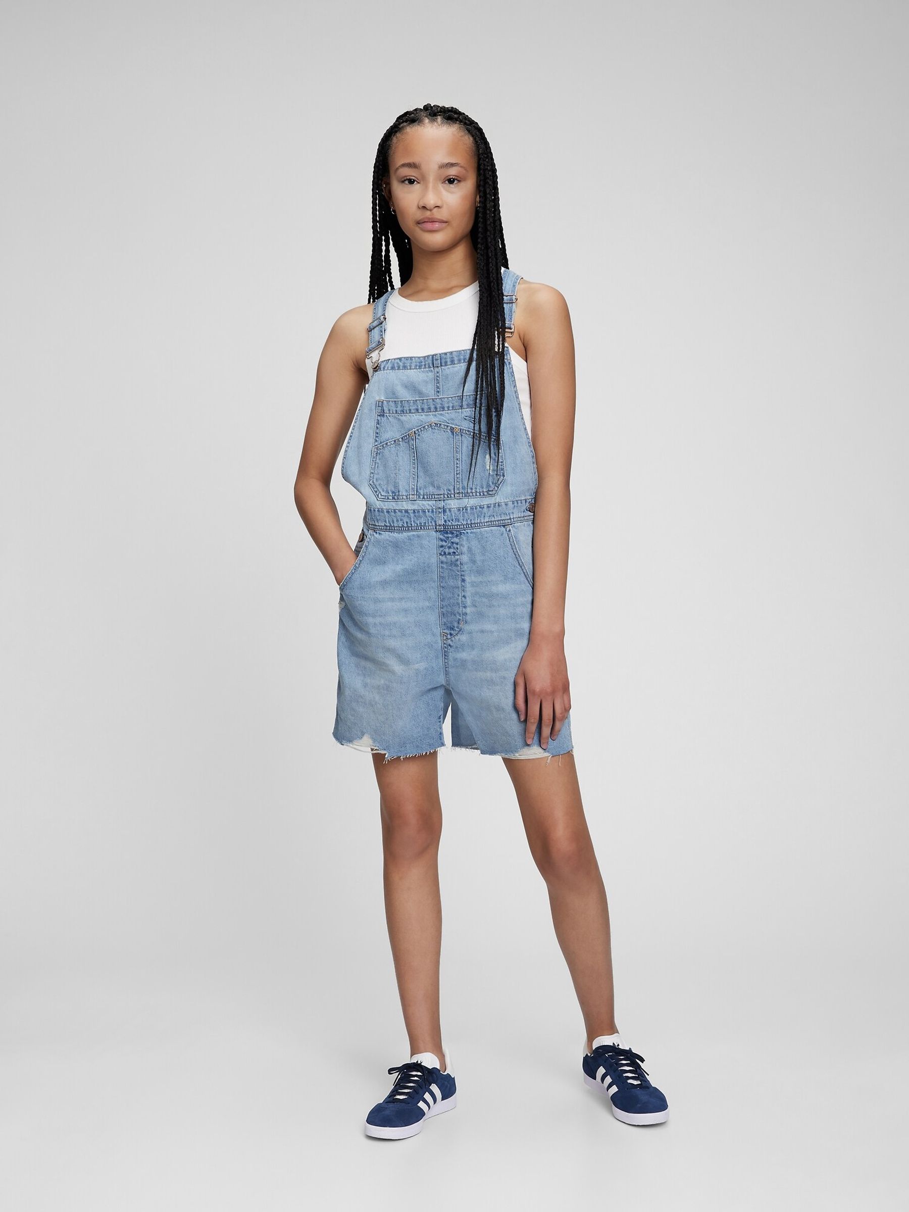 Denim Dungarees