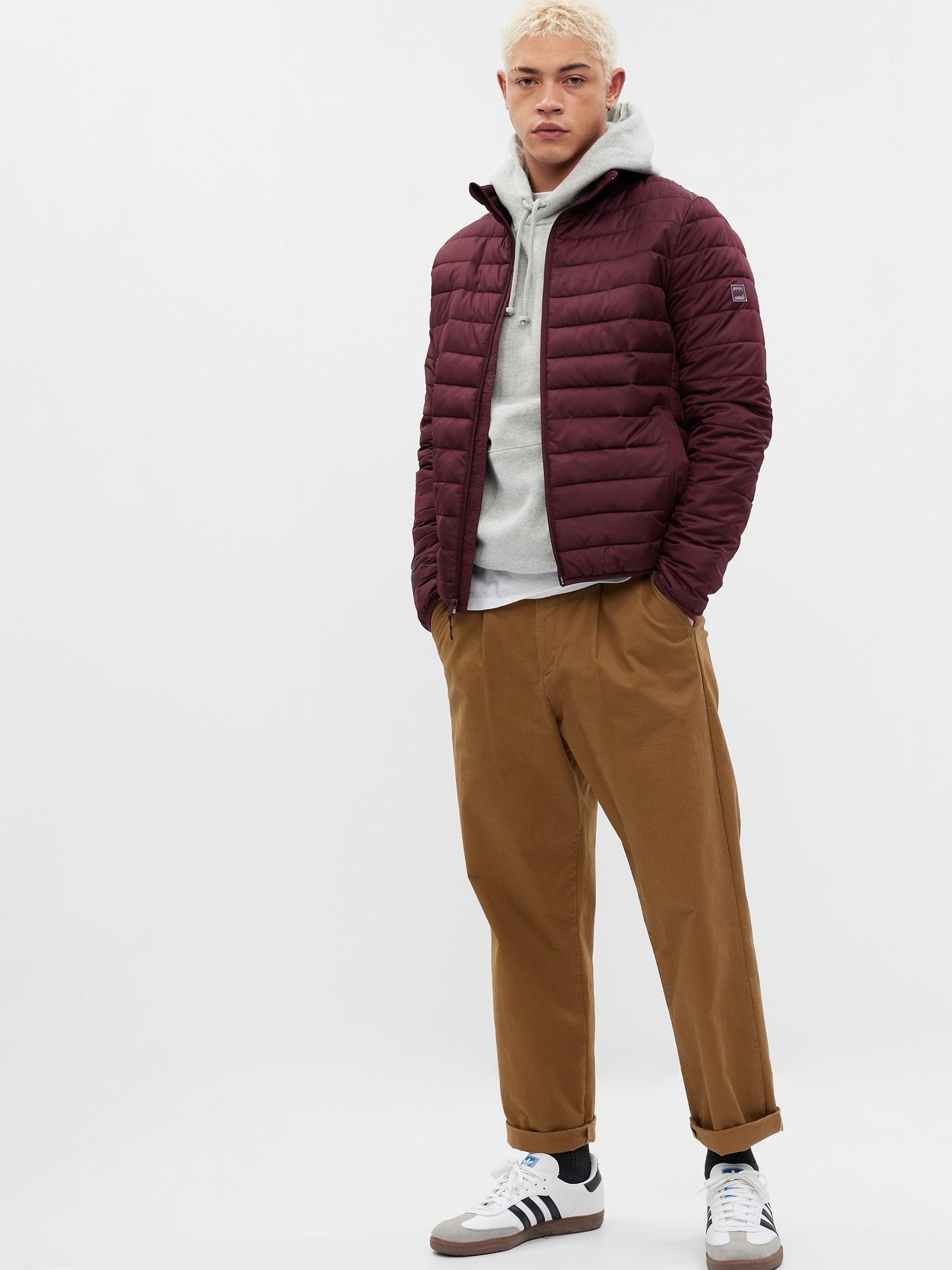 Buy Red ColdControl Puffer Jacket from the Gap online shop