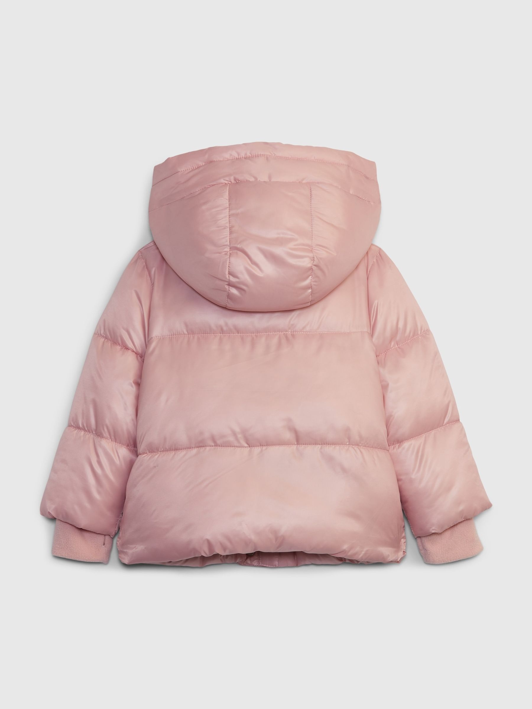 Buy Pink Water Resistant Sherpa Lined Recycled Puffer Jacket 12mths 5yrs from the Gap online shop