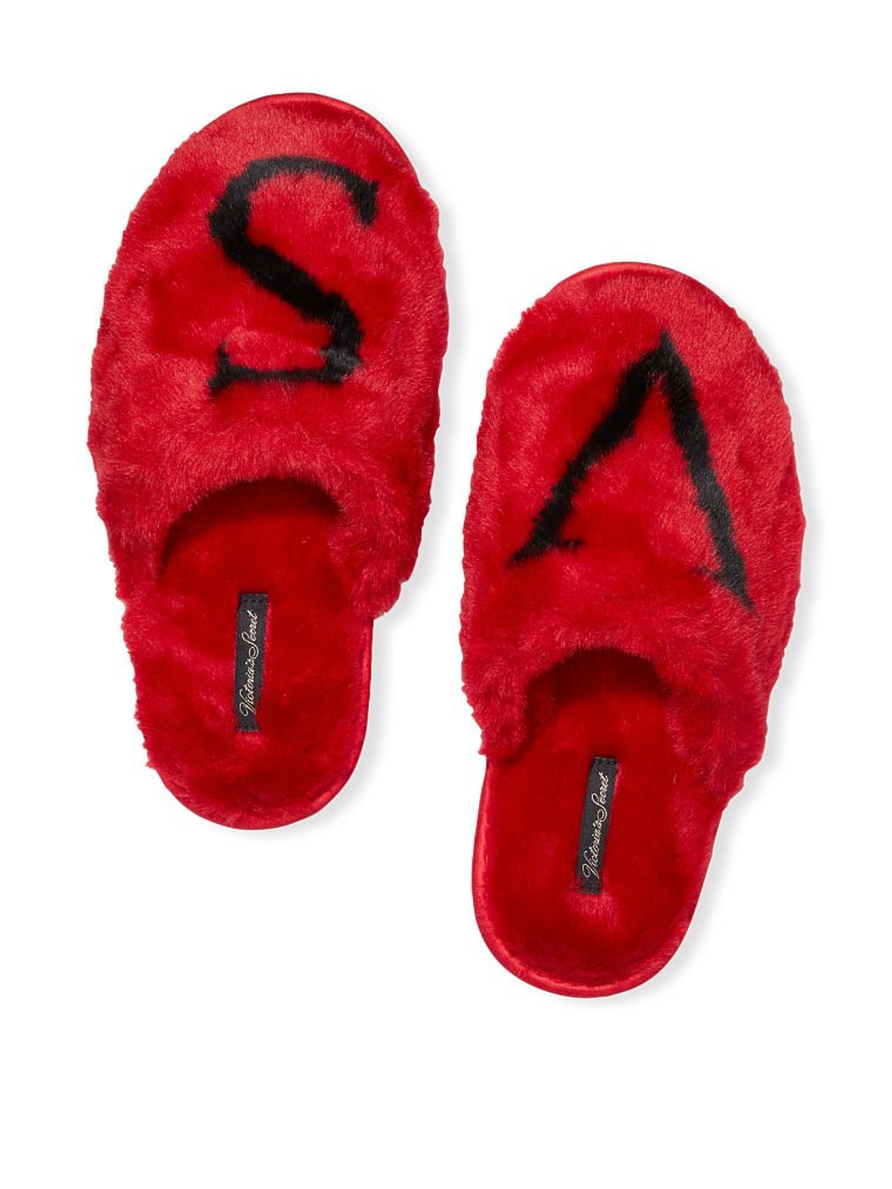Victoria secret open toe slippers cheap