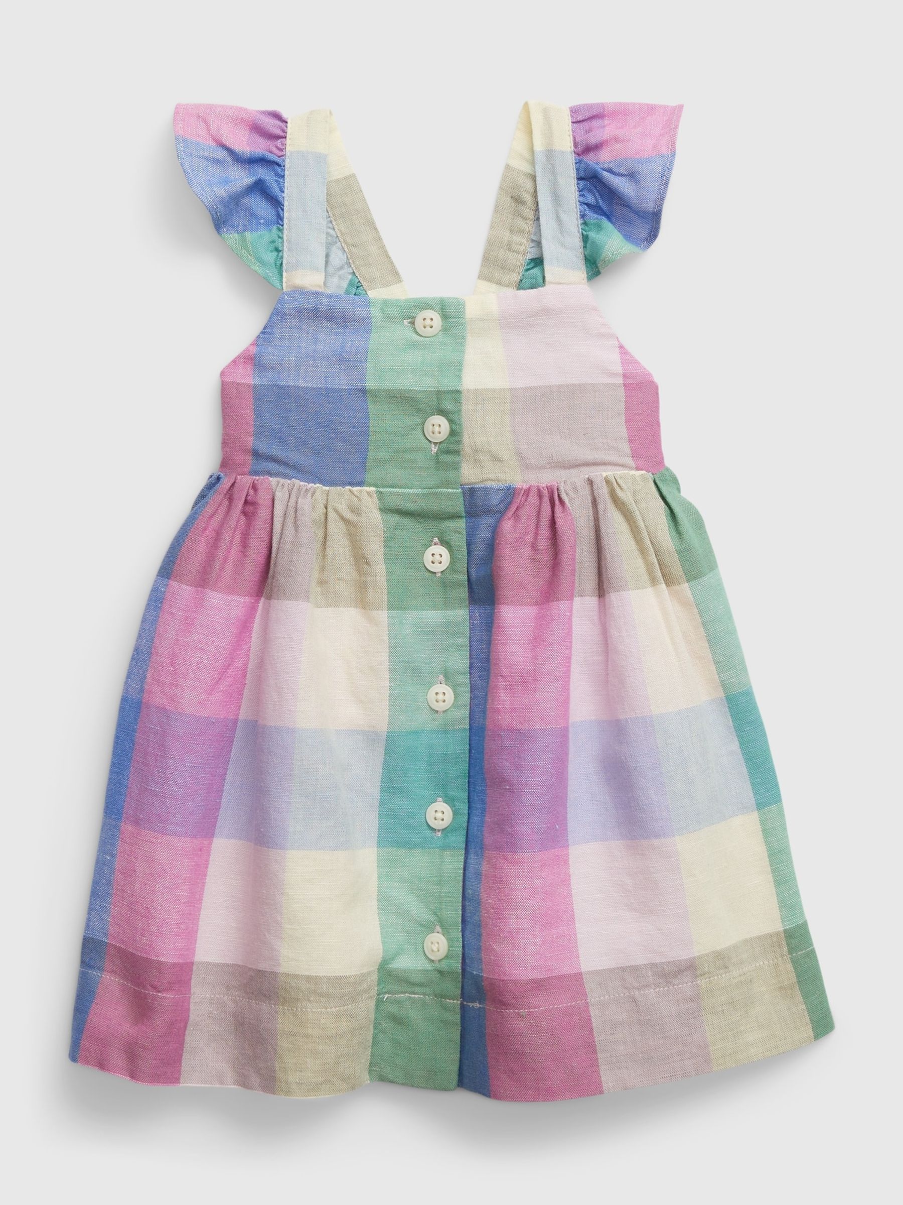Baby Plaid Tank Dress