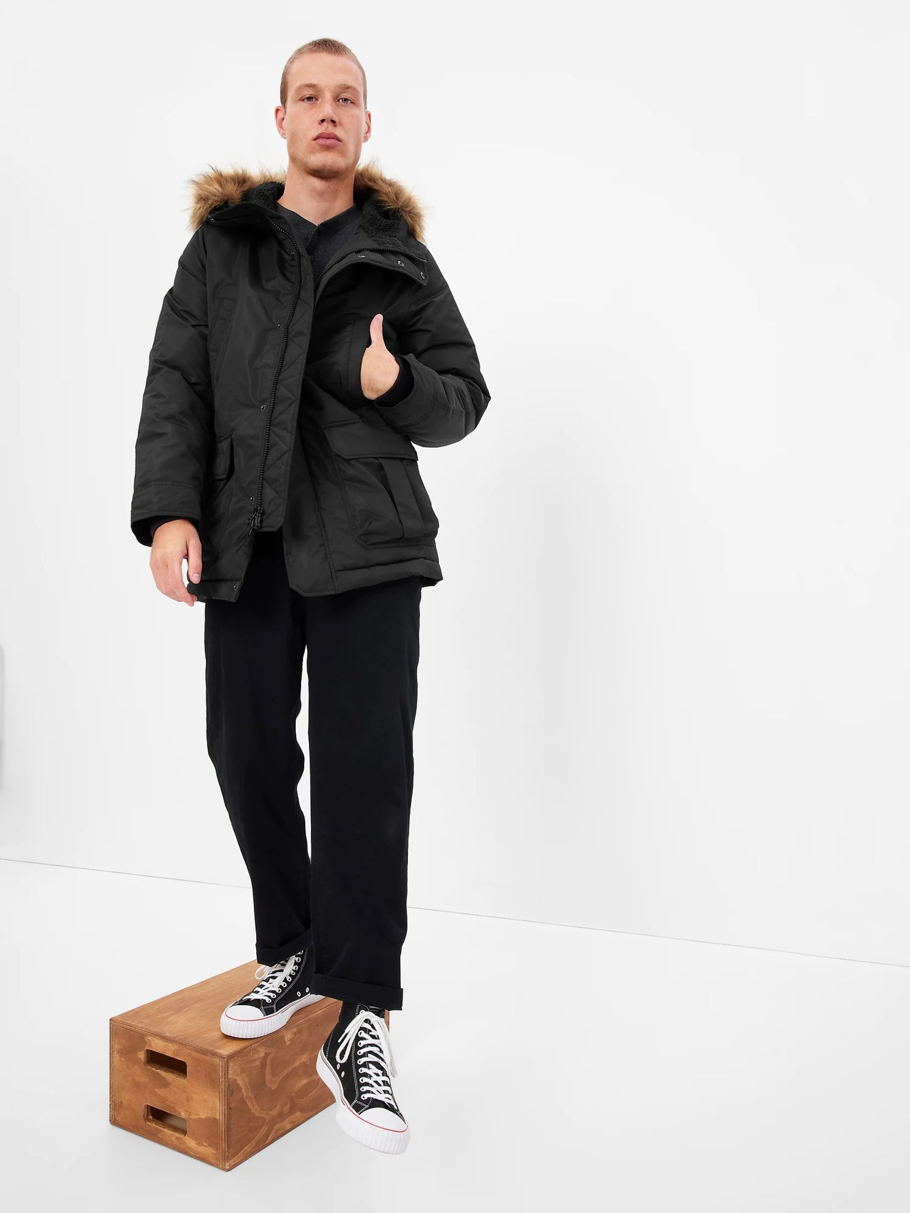 Heavyweight parka coat clearance