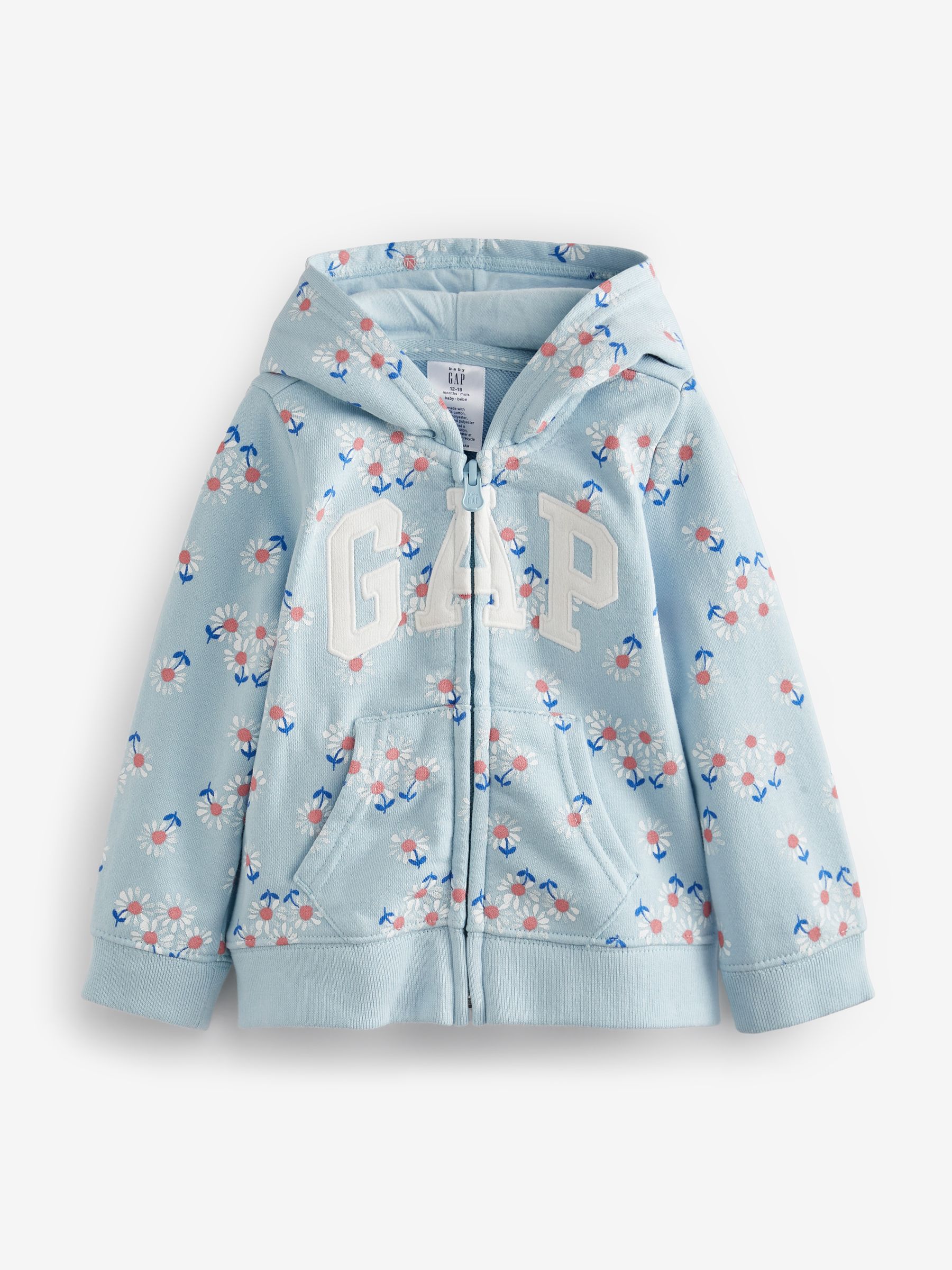 Baby gap logo hoodie sales
