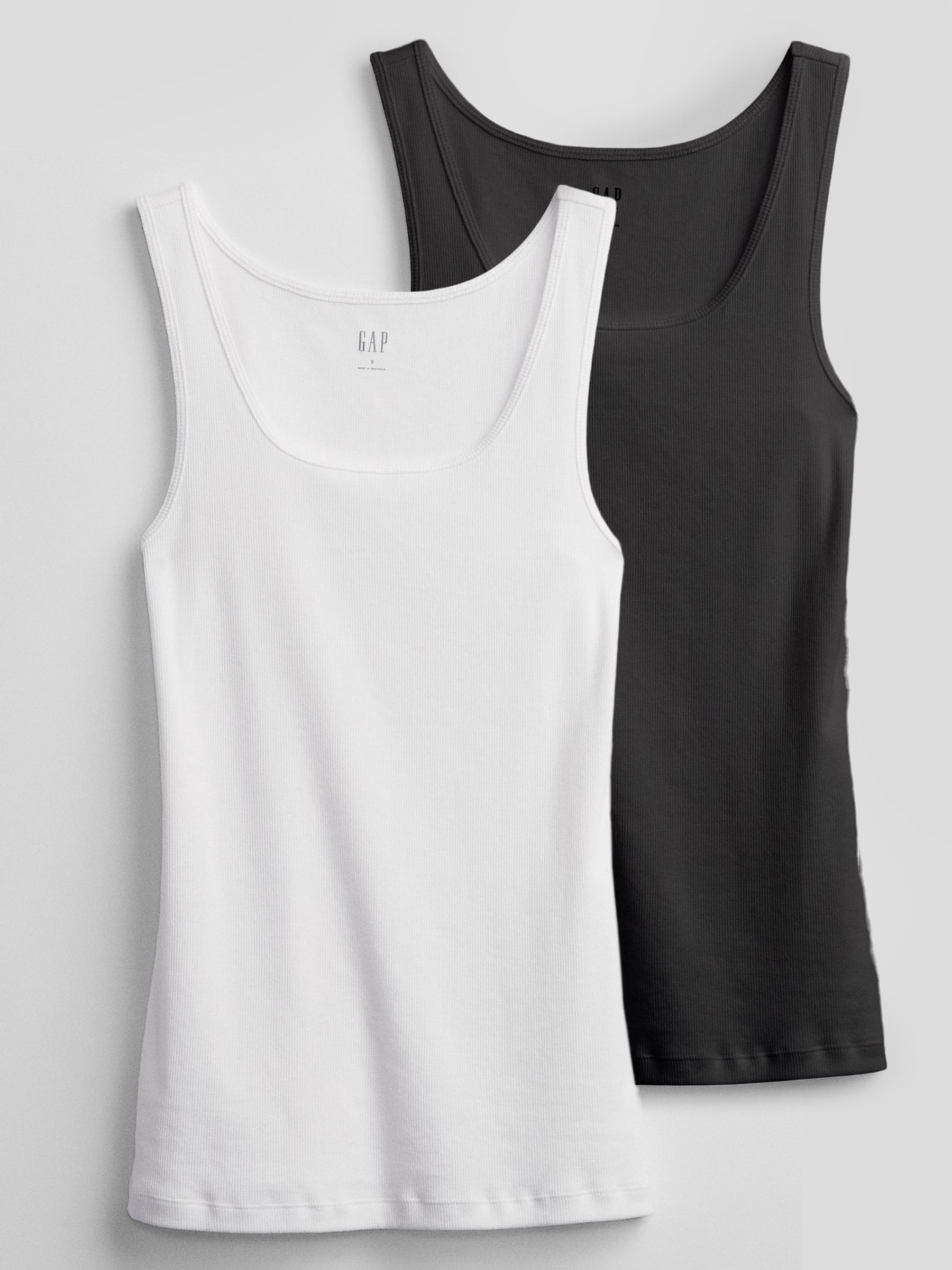 Buy Ribbed Vest 2 Pack from the Gap online shop