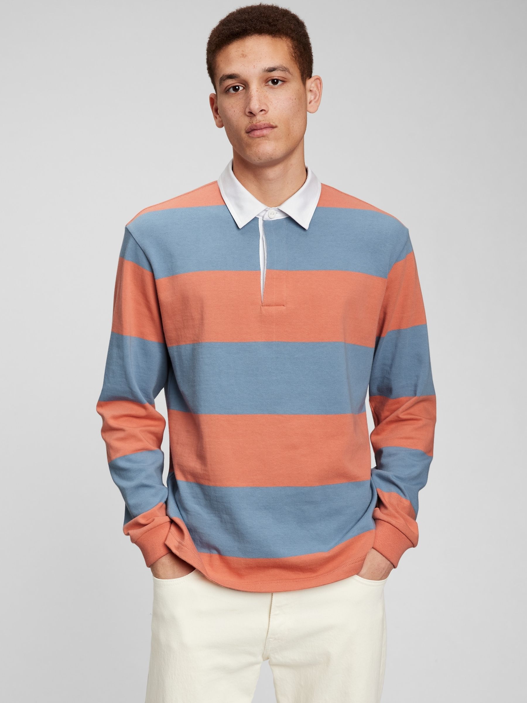 100% Cotton Rugby Shirt | Gap