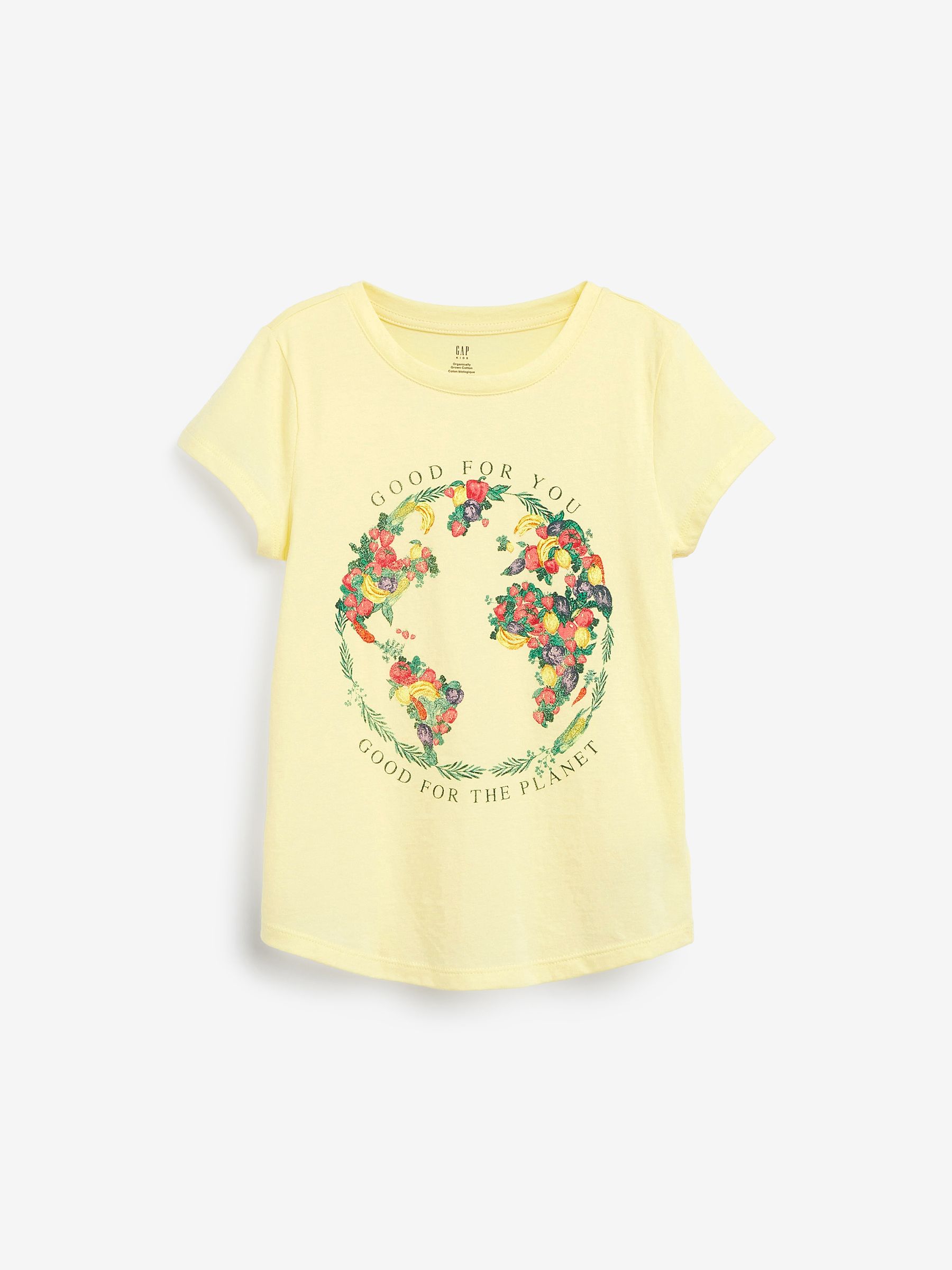 100% Organic Graphic T-Shirt - Kids - Image 1 of 3