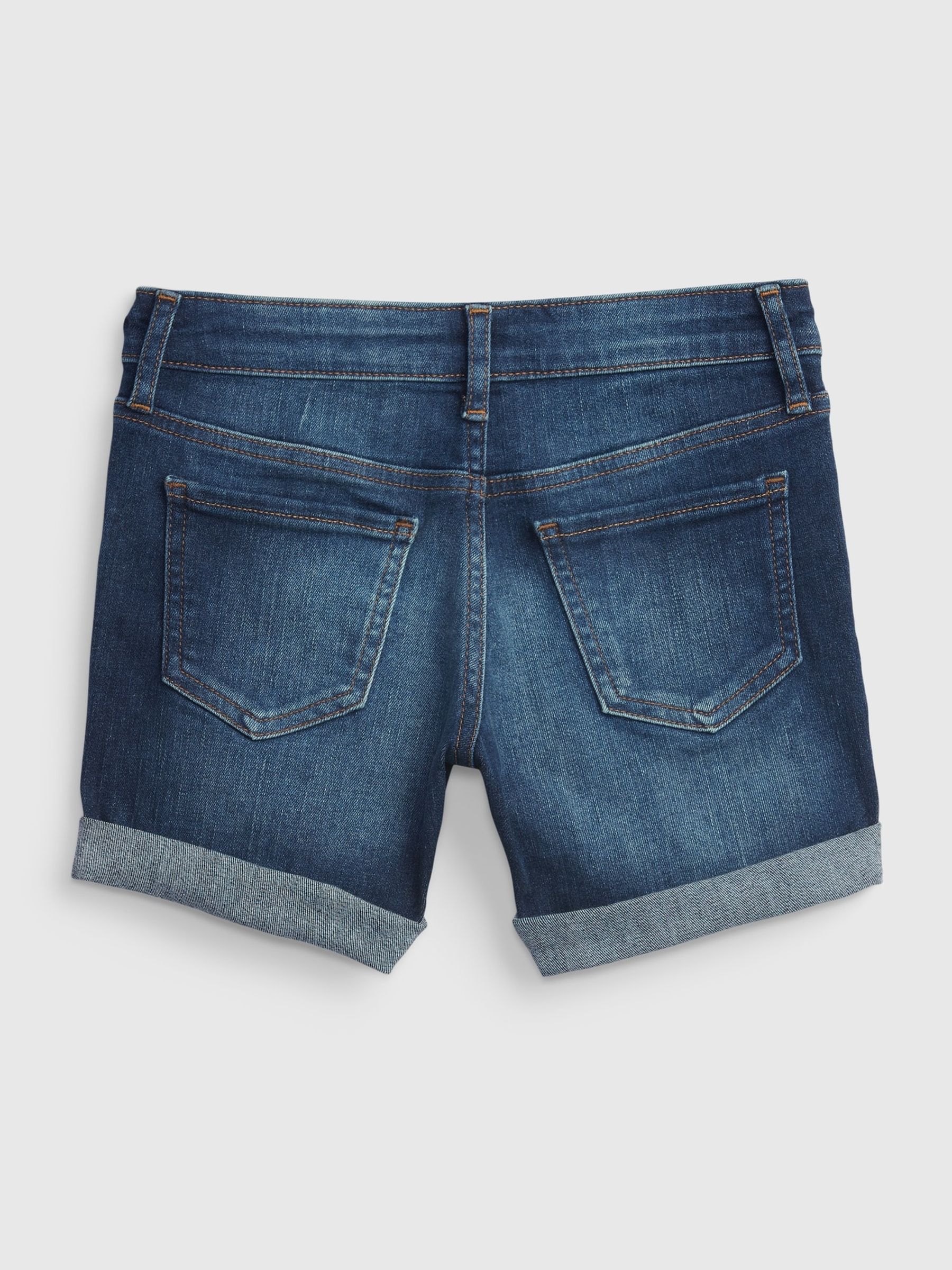 Midi jean shorts clearance