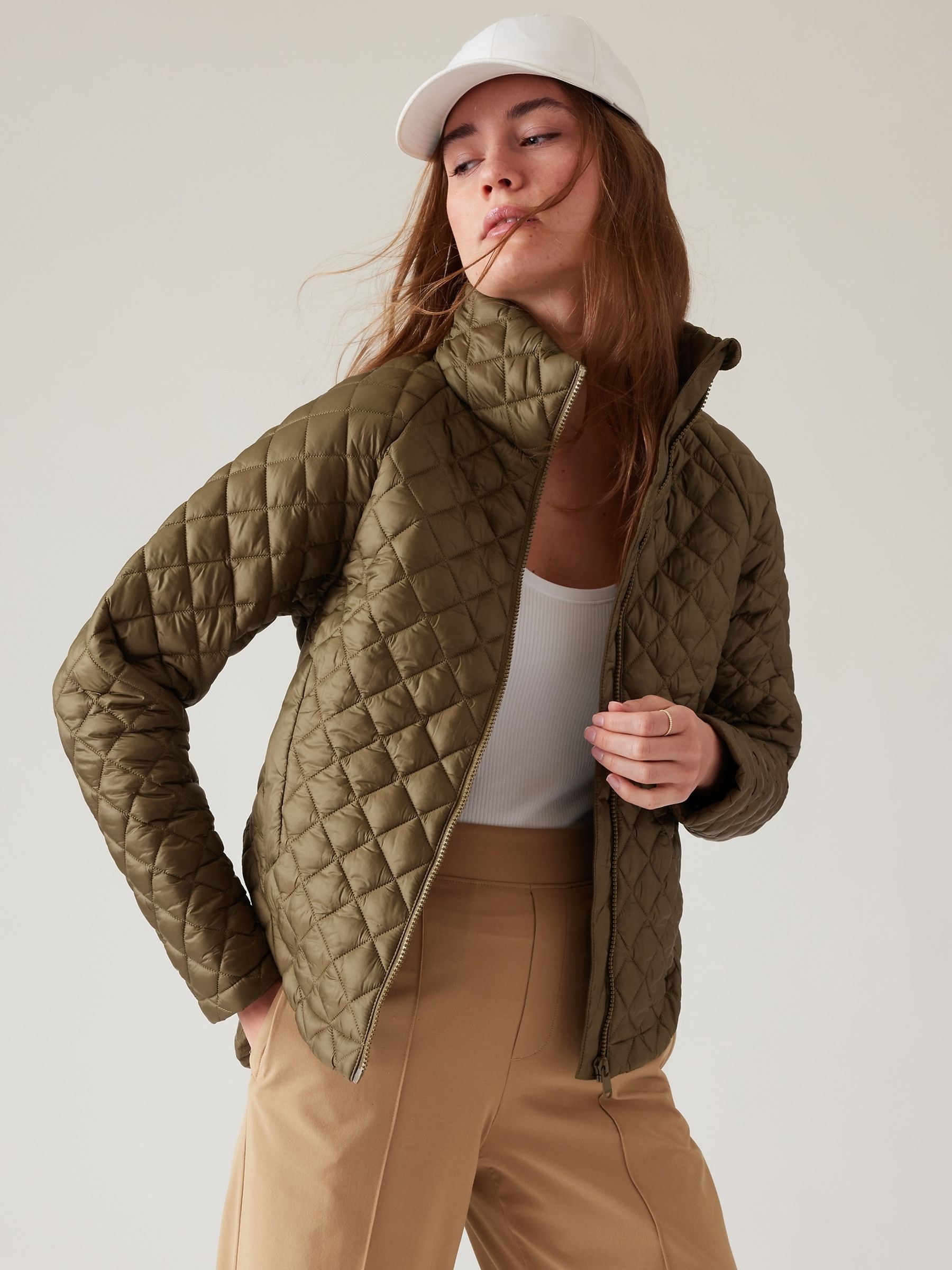 Athleta whisper featherless jacket 2025