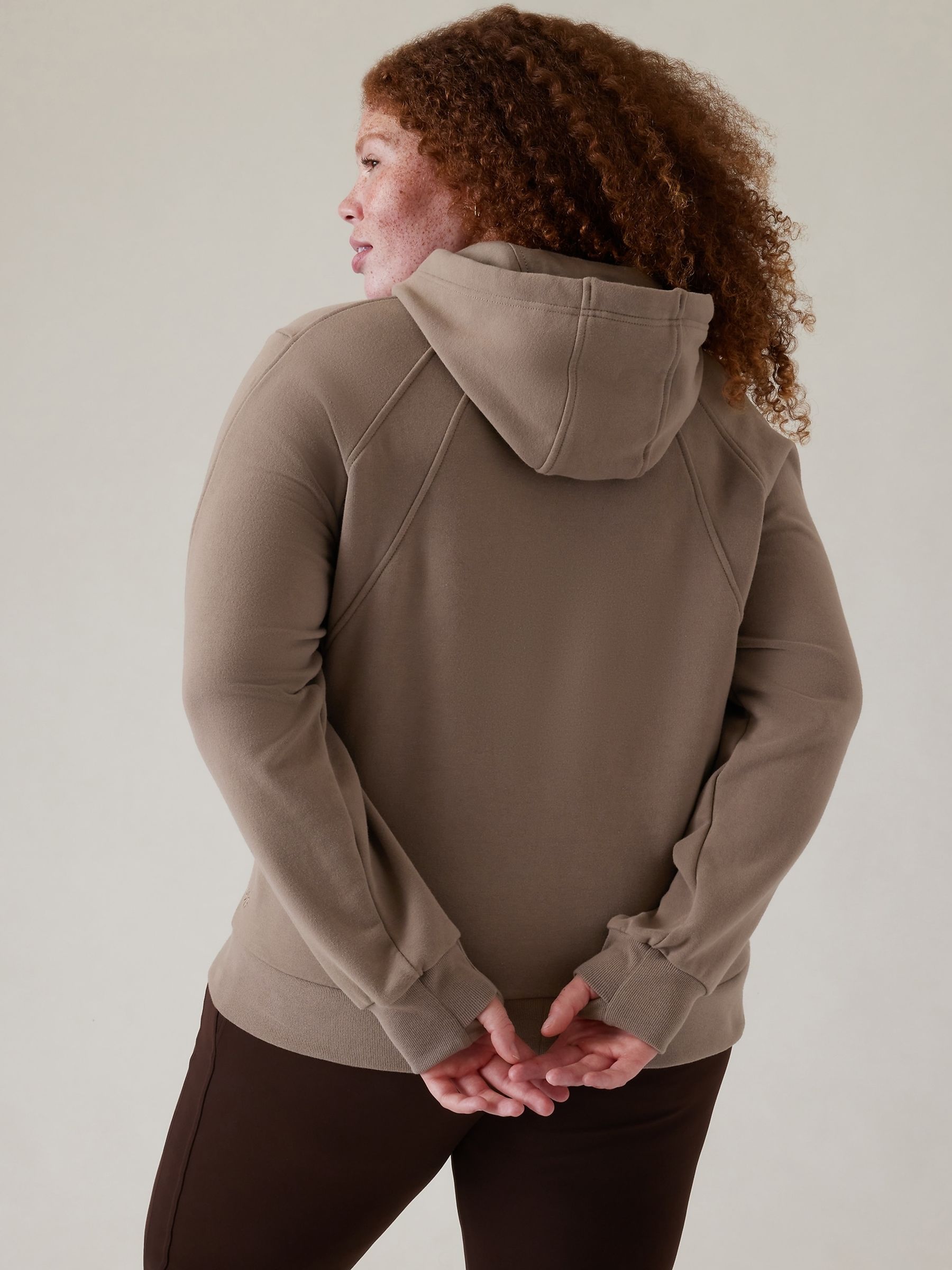 Athleta sherpa hoodie clearance