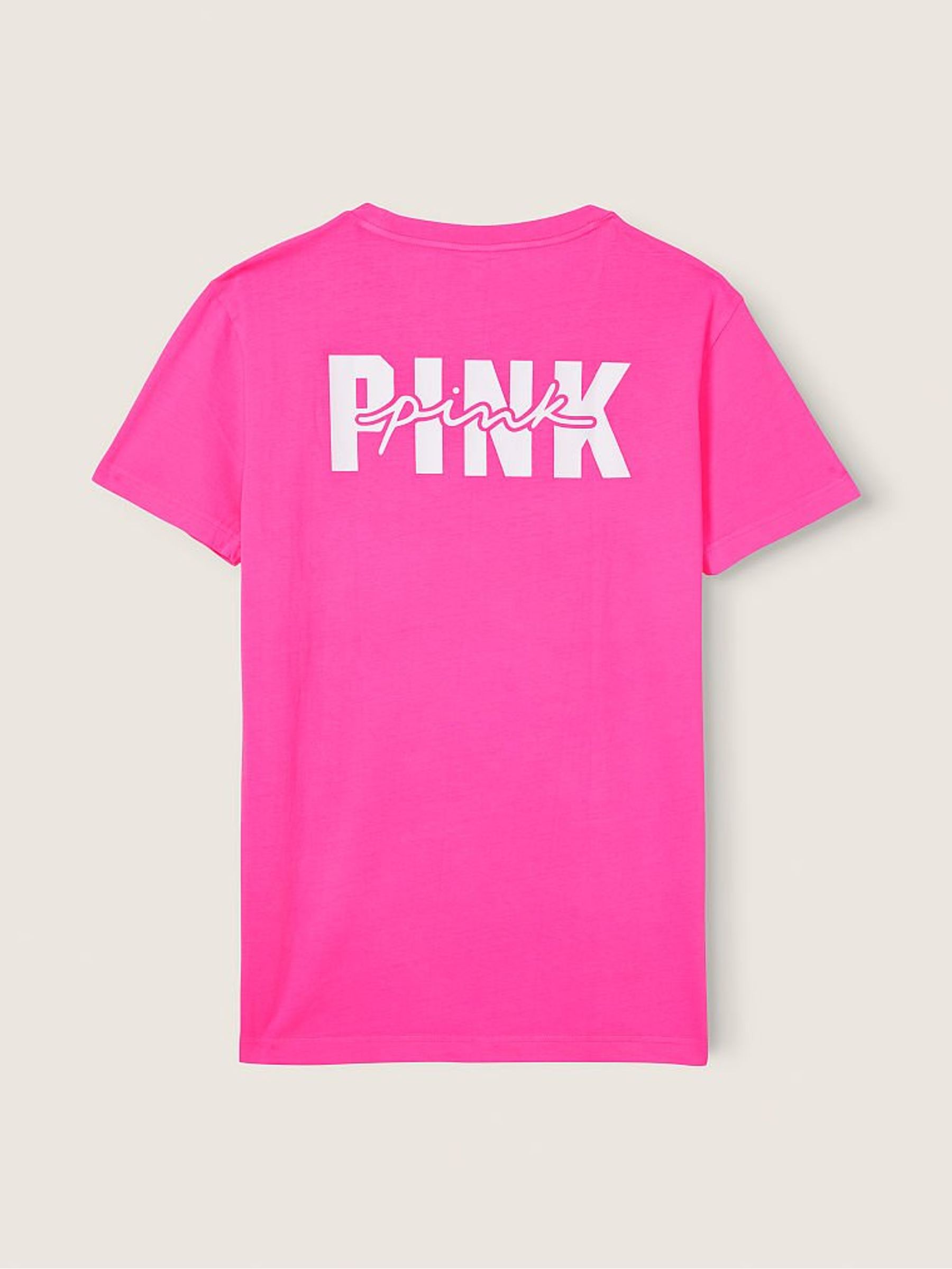 Atomic Pink Logo Short Sleeve T Shirt