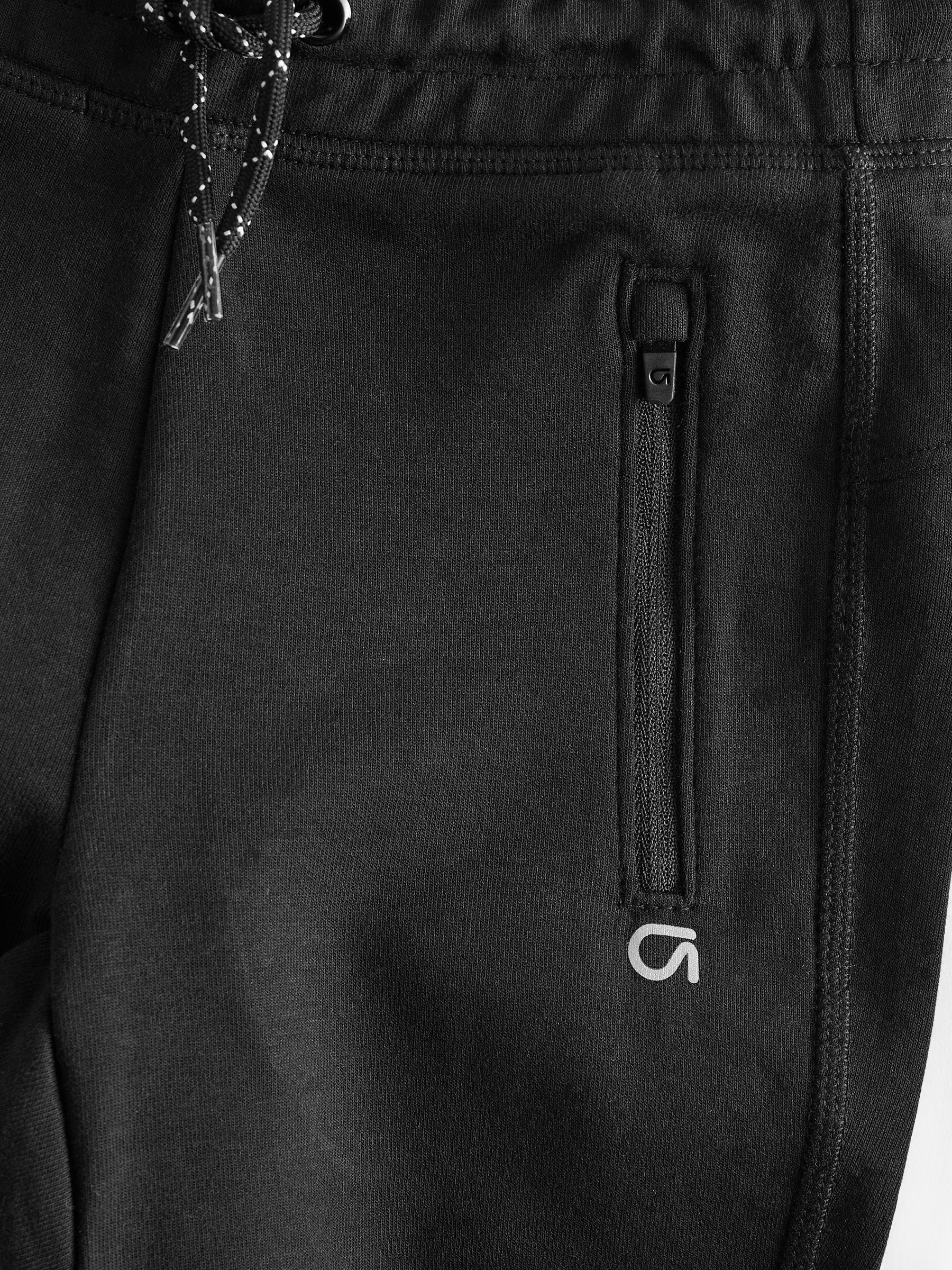 Buy Black Pull On Zip Pocket Jogger Shorts 4 13yrs from the Gap online shop