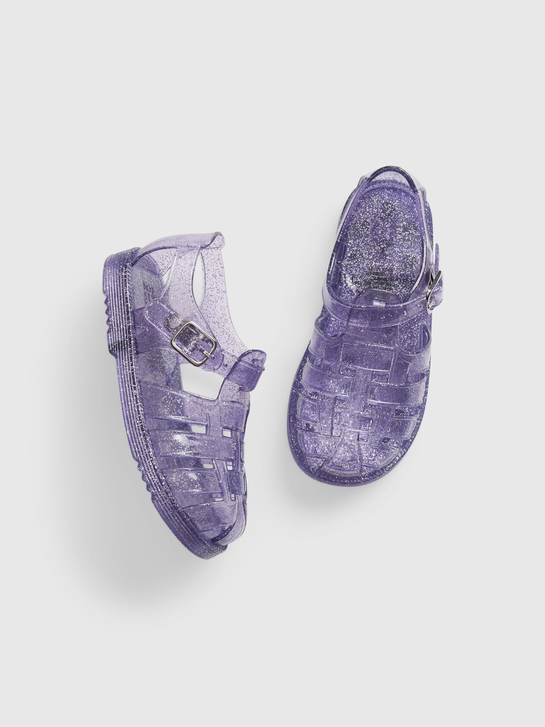 Buy Glitter Jelly Sandals from the Gap online shop