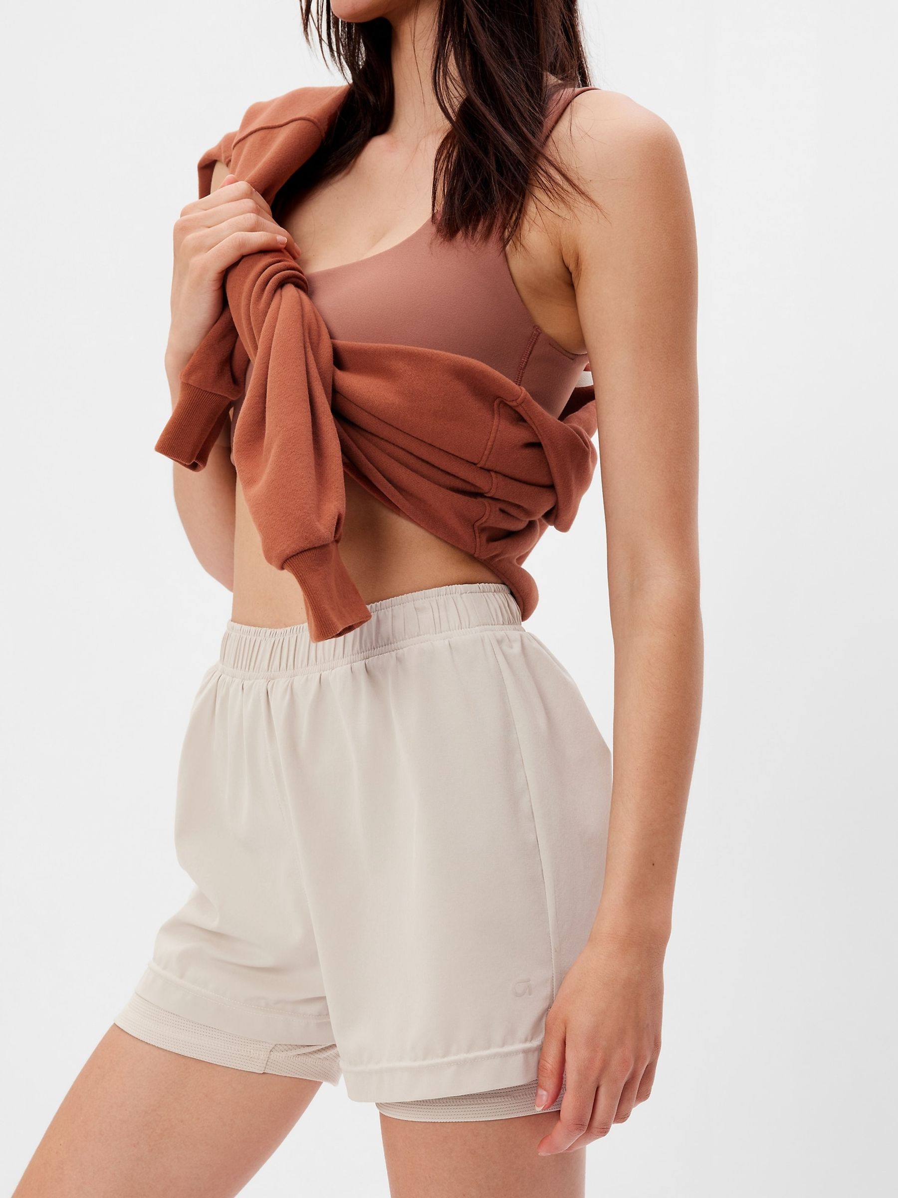 Layered running shorts online