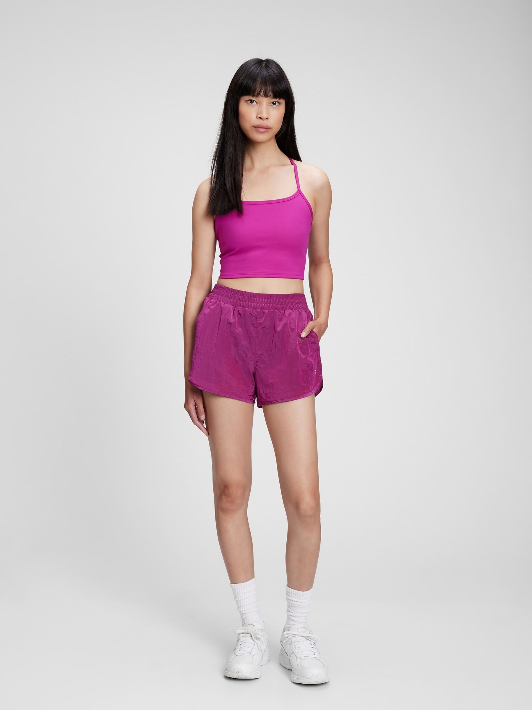 Pink Running Shorts