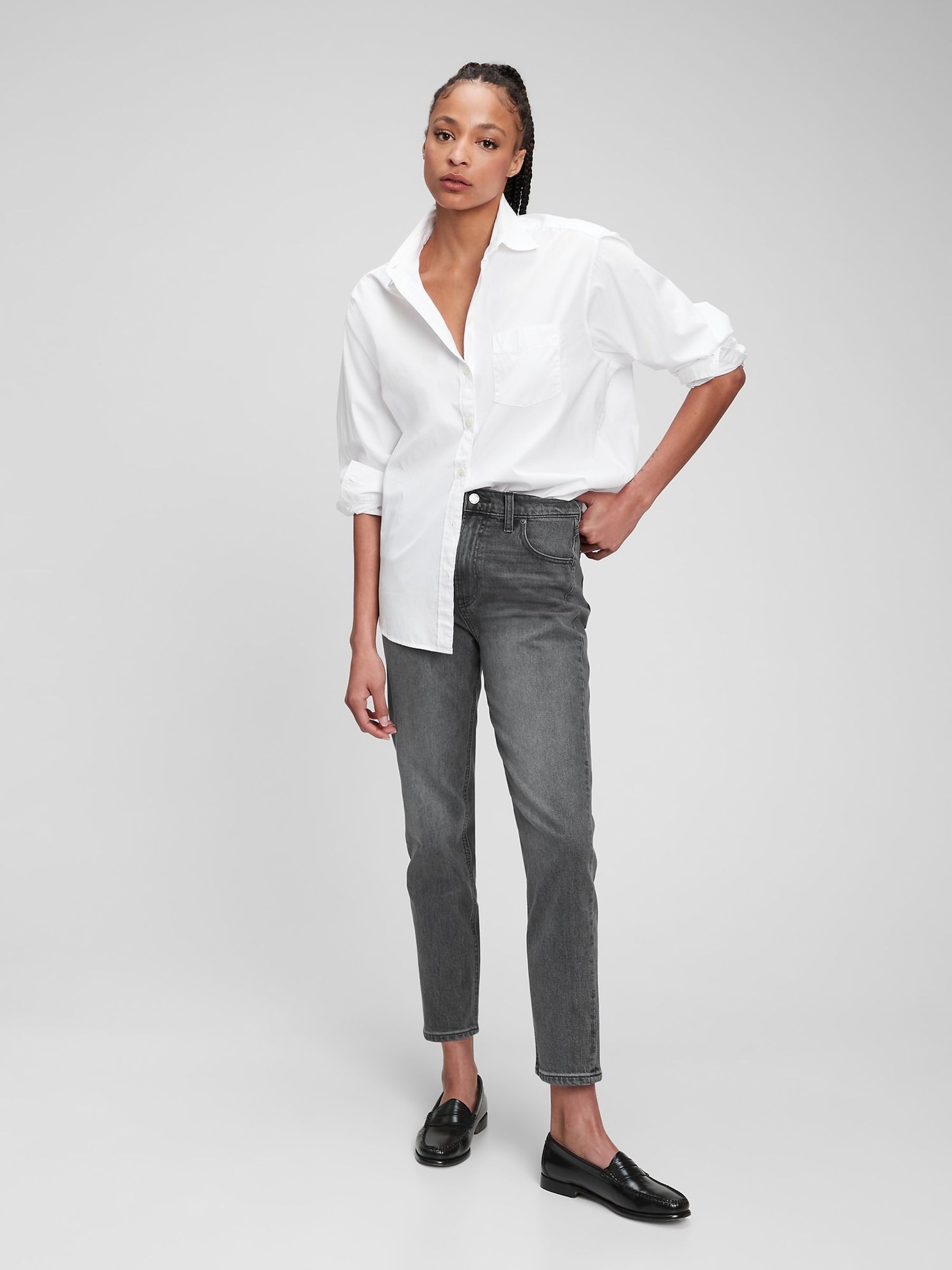 The gap mom jeans best sale