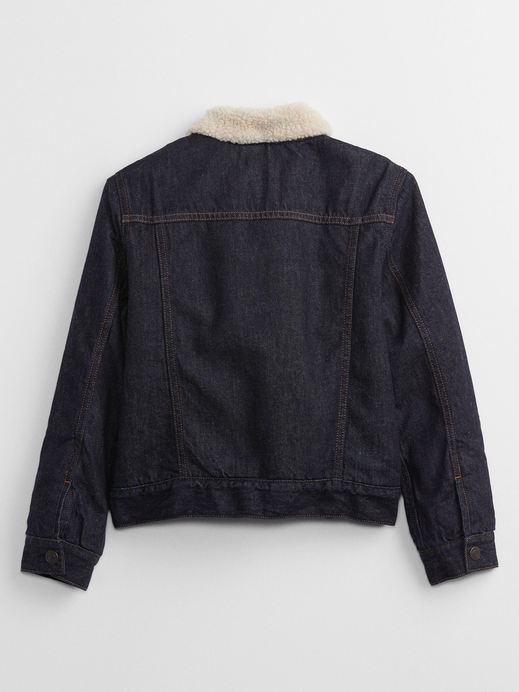 Gap icon denim jacket black clearance