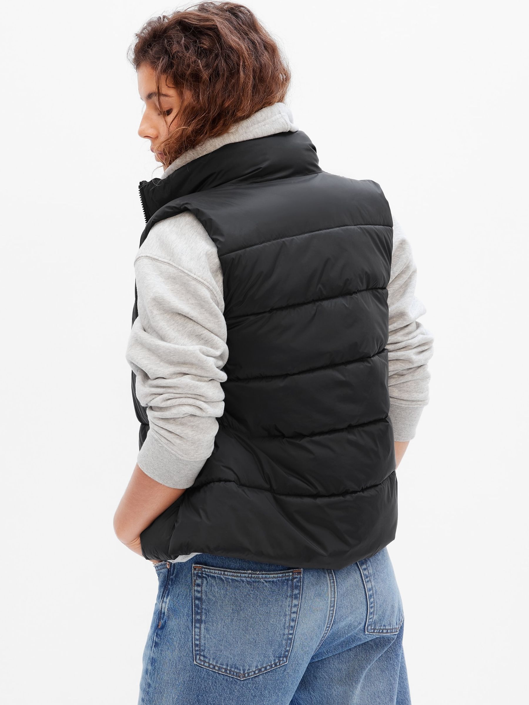 Buy Cold Control Puffer Gilet Vest from the Gap online shop