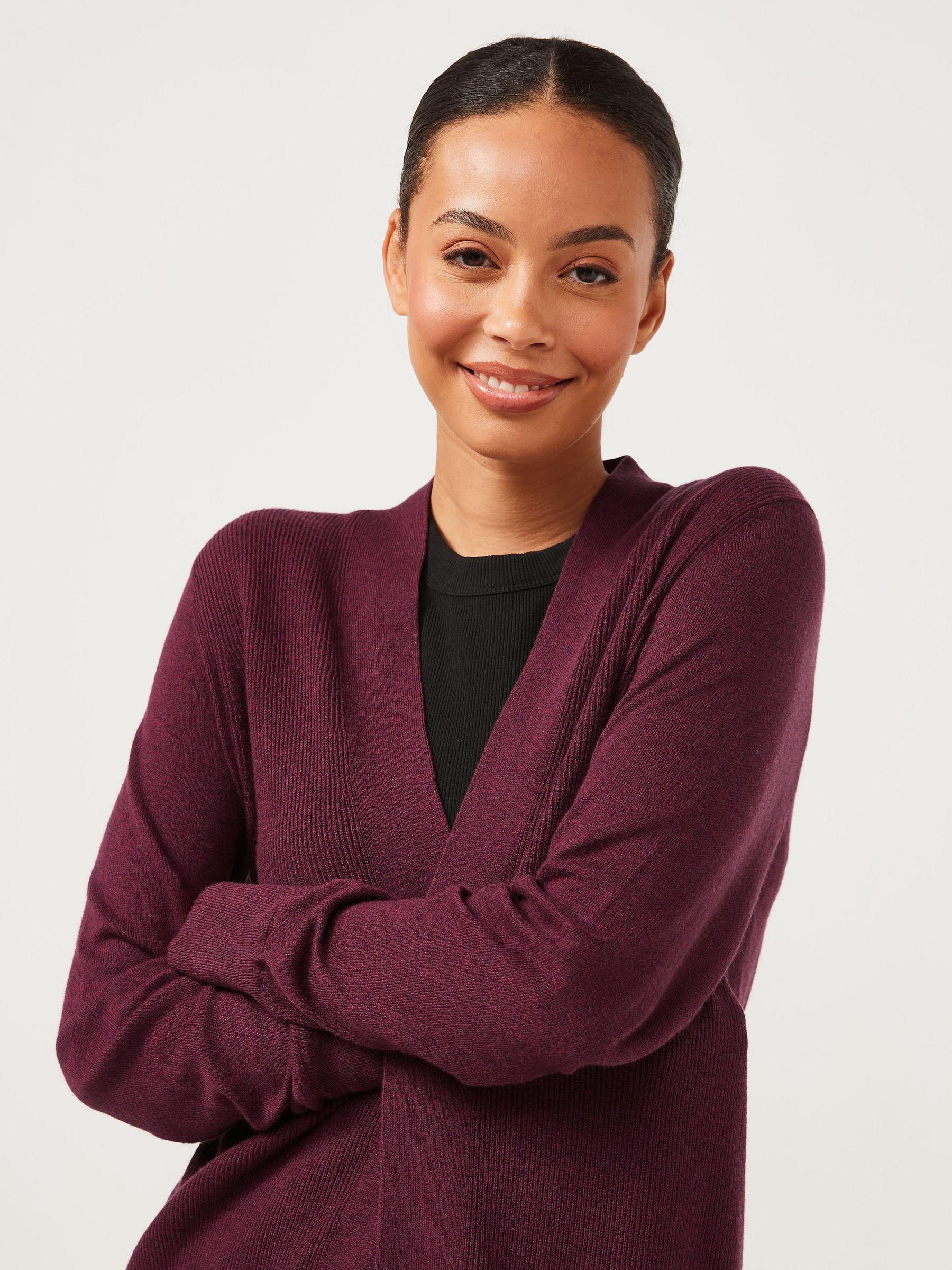 Womens long burgundy cardigan new arrivals