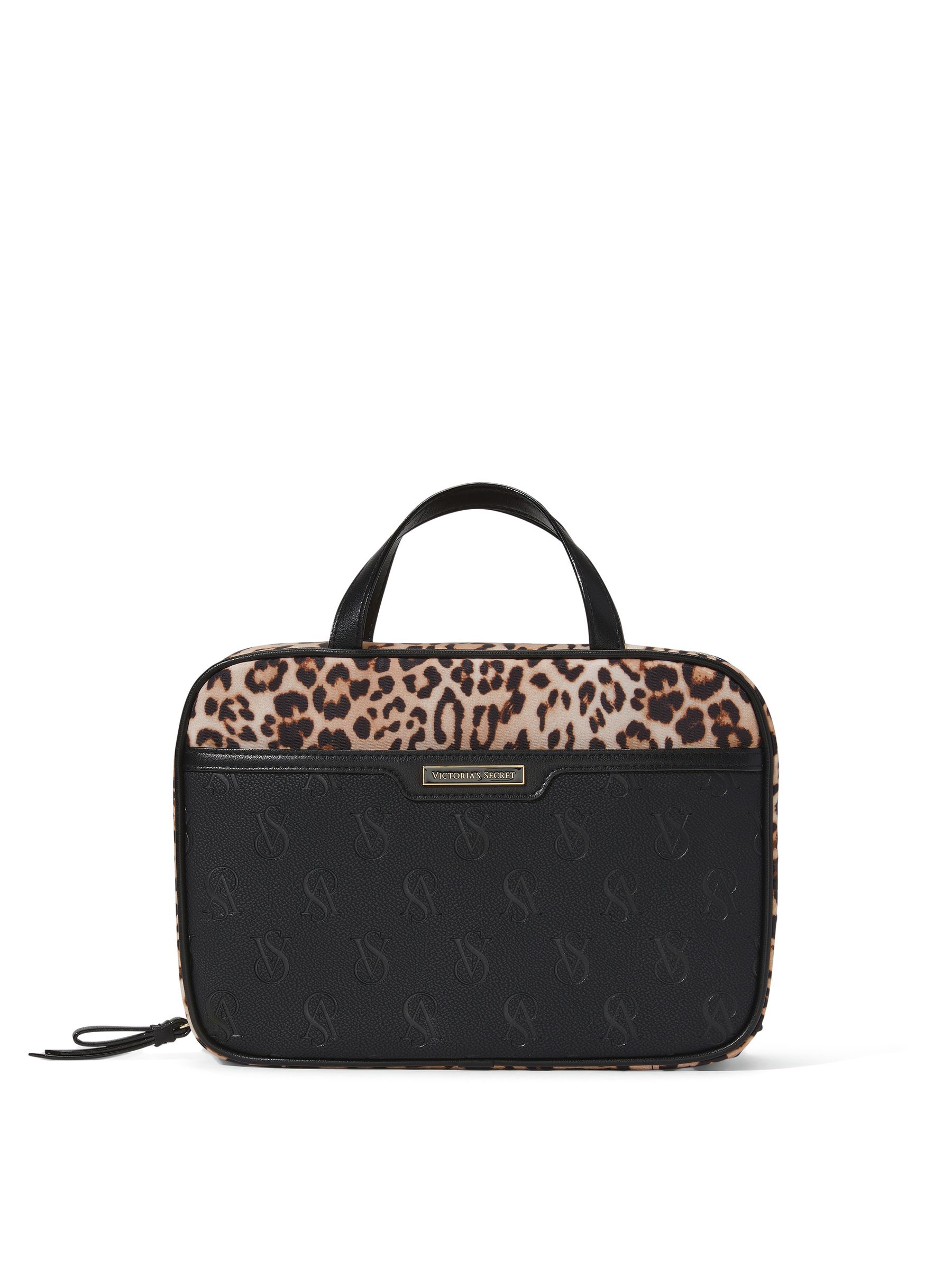 Leopard print toiletry bag 2025