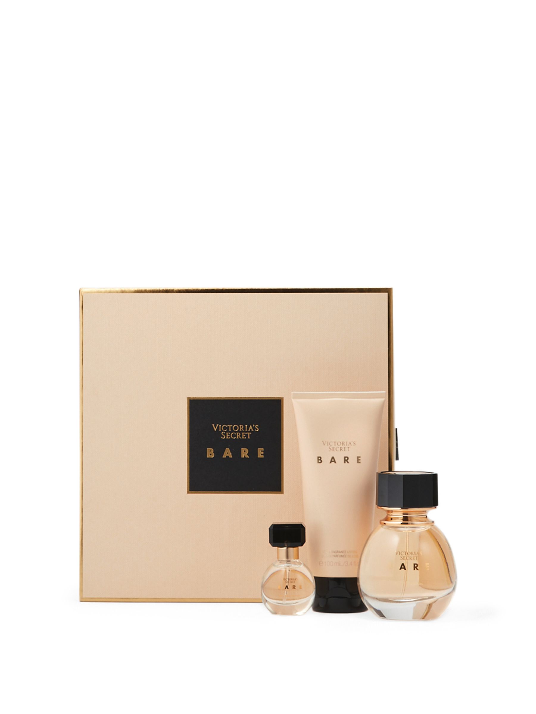 Victoria secret 3 piece travel set outlet