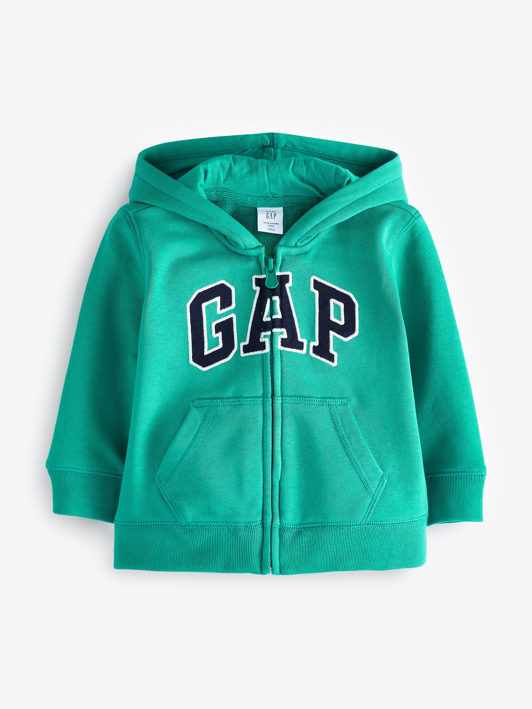 Logo Zip up Hoodie