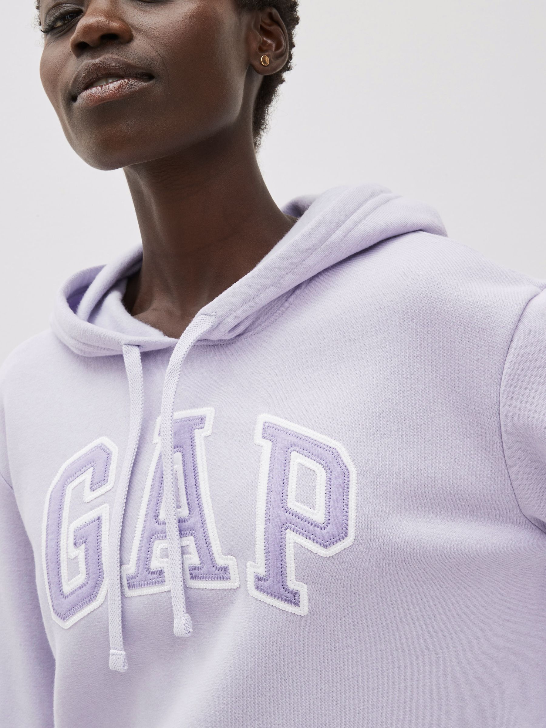Buy Purple Lilac Logo Hoodie from the Gap online shop